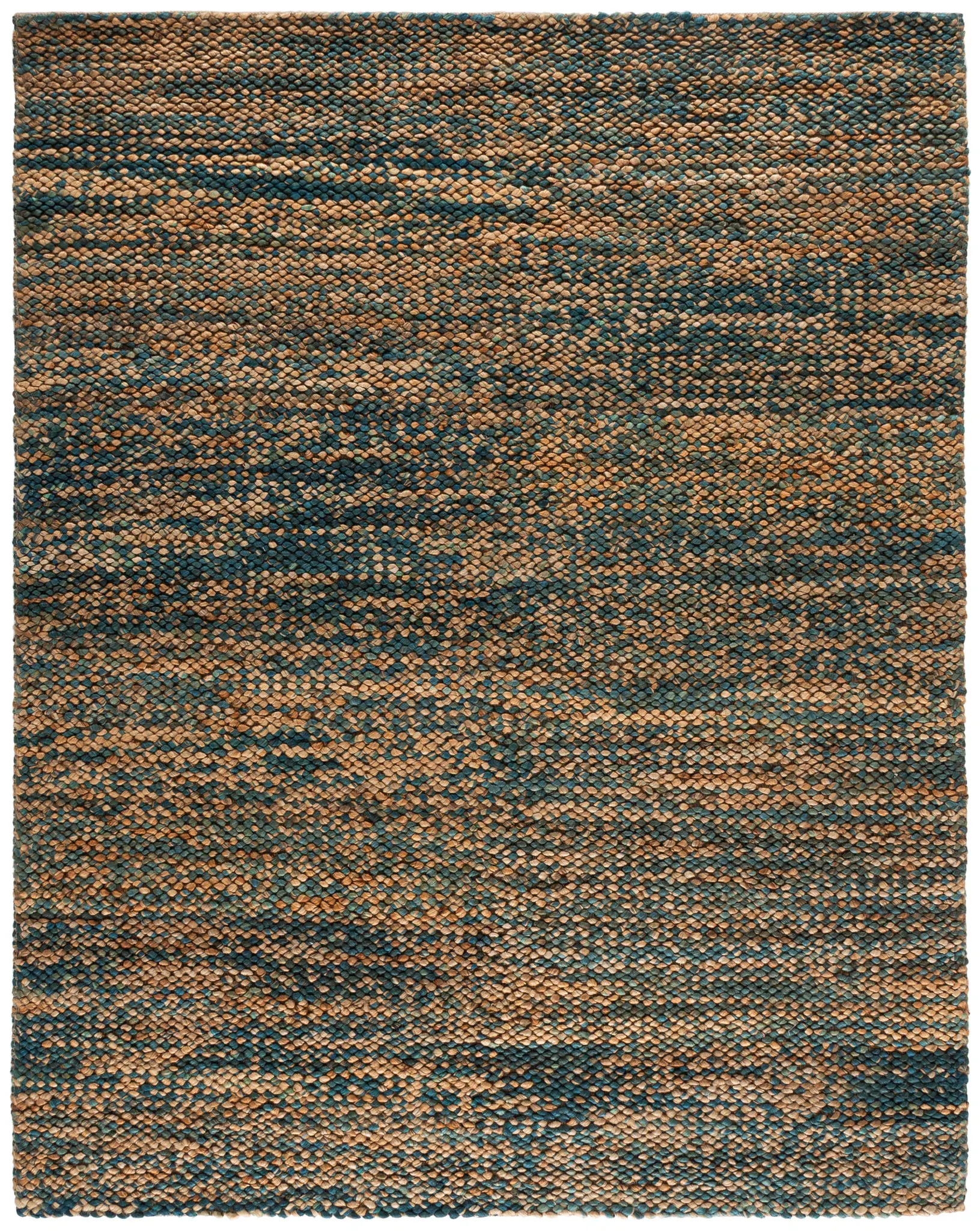 Natural Fiber Couture Natural Fiber Braided Hand-Woven Jute Rug