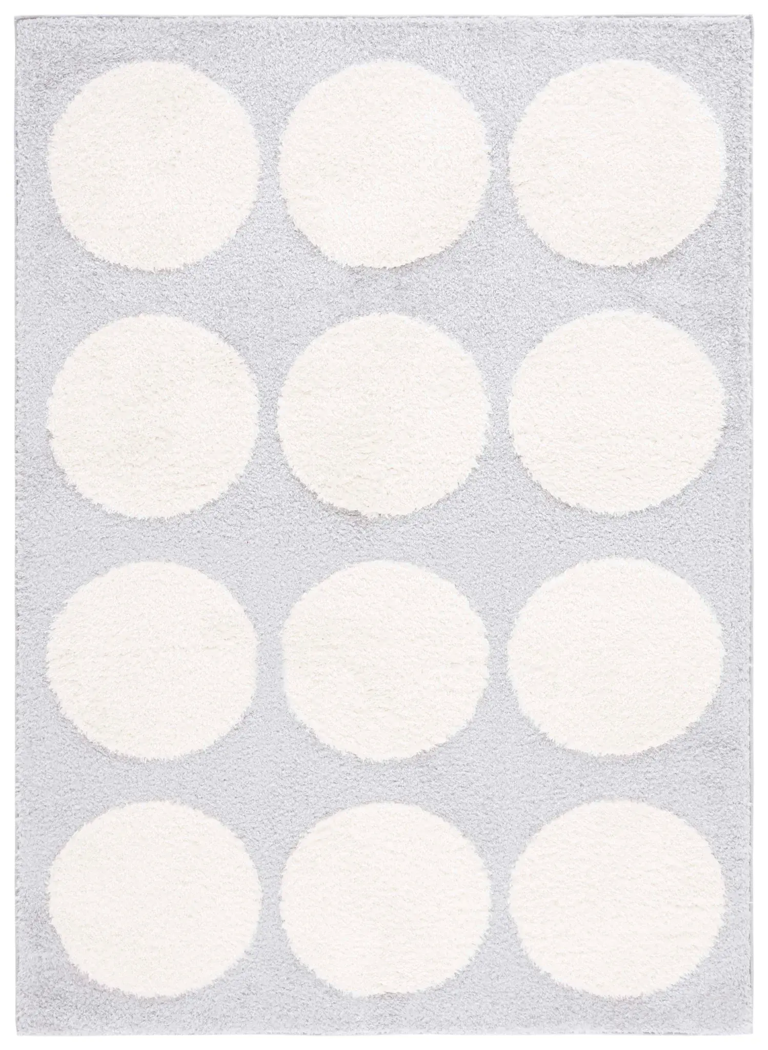 Norway Polka Dot Shag Rug