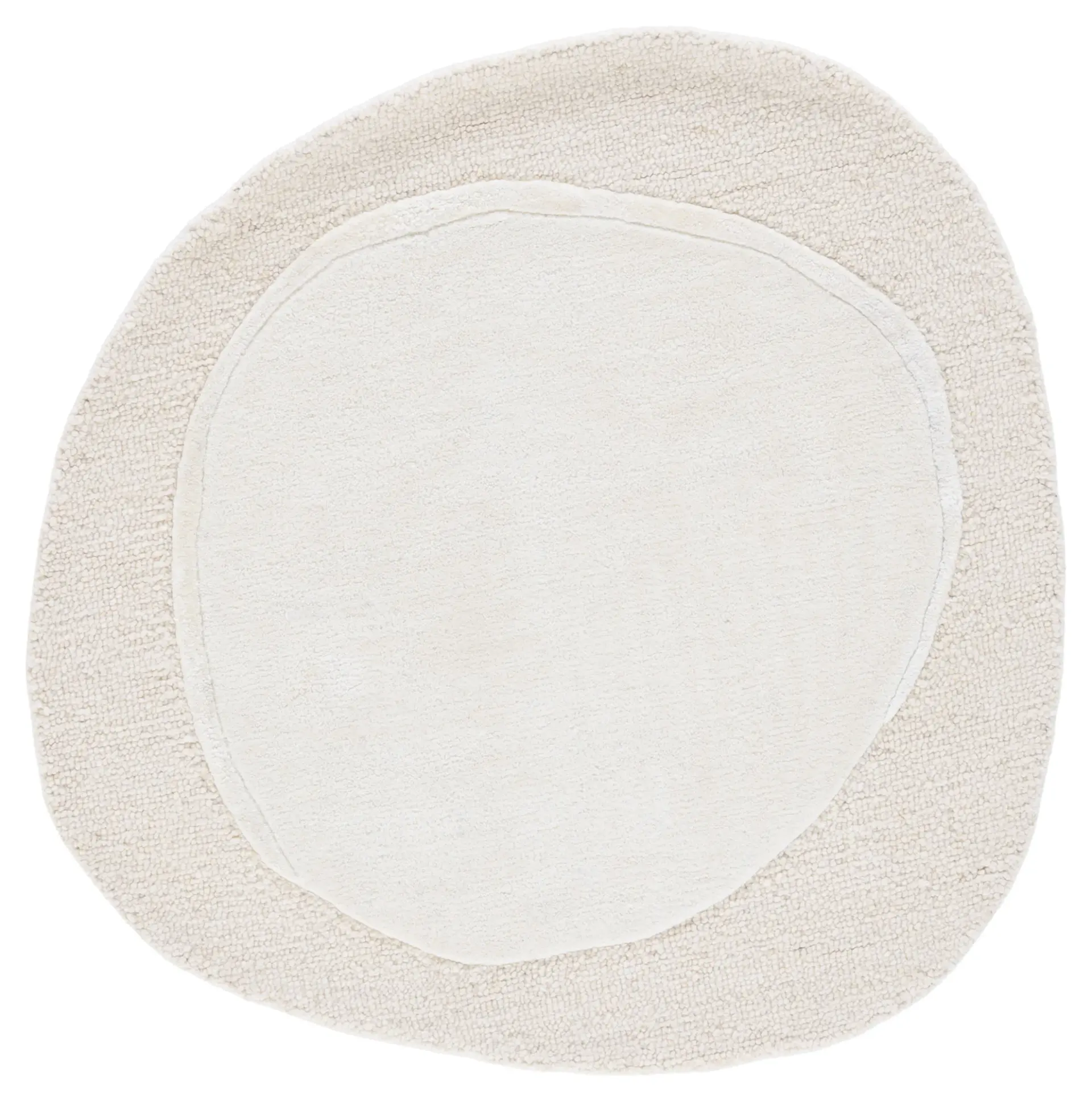 Novelty Organic Pebble Hand-Tufted Rug