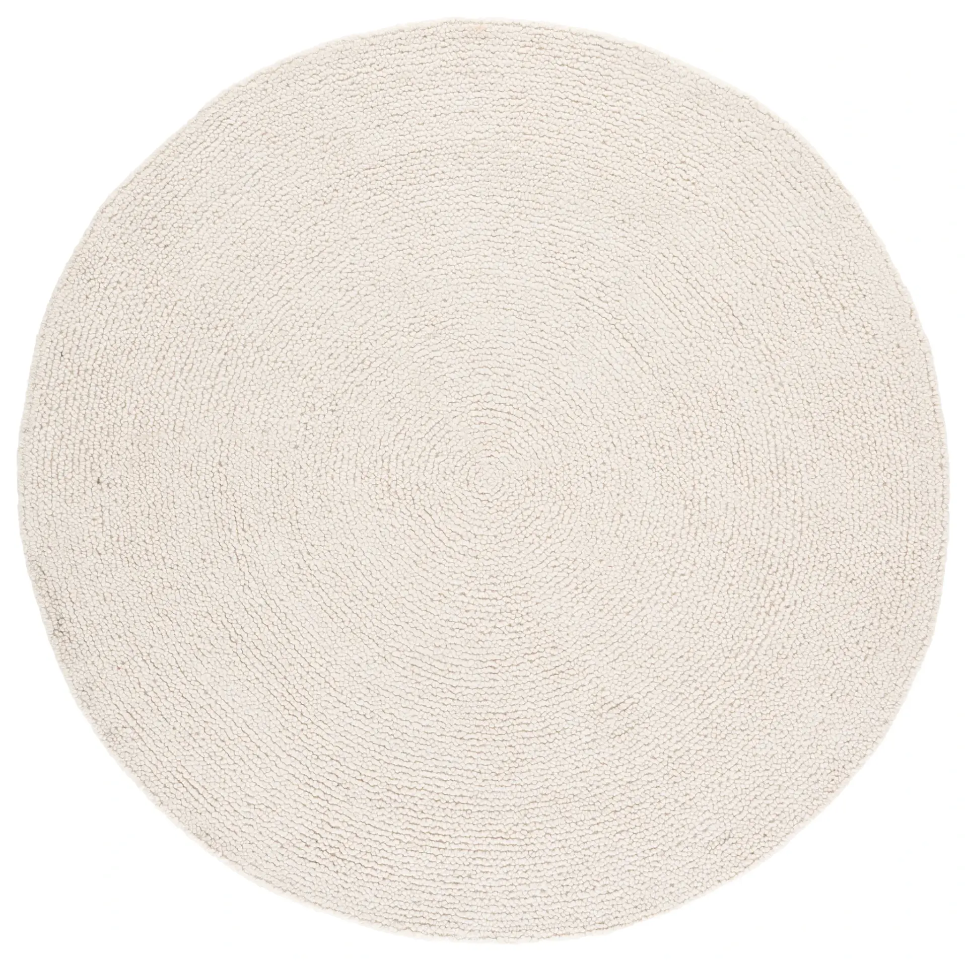 Novelty Pebbled Loop Hand-Tufted Wool Rug