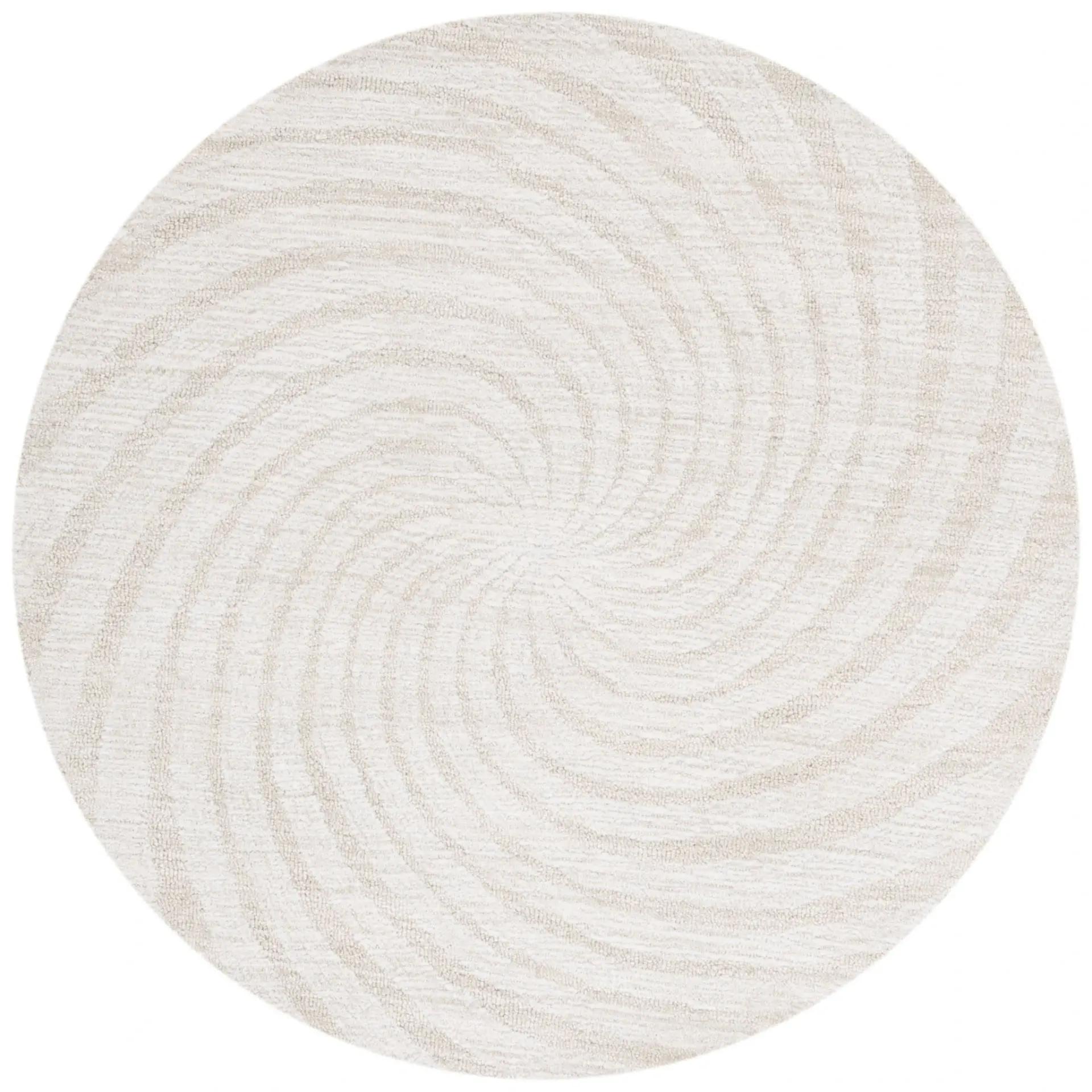 Novelty Spiral Wool Rug