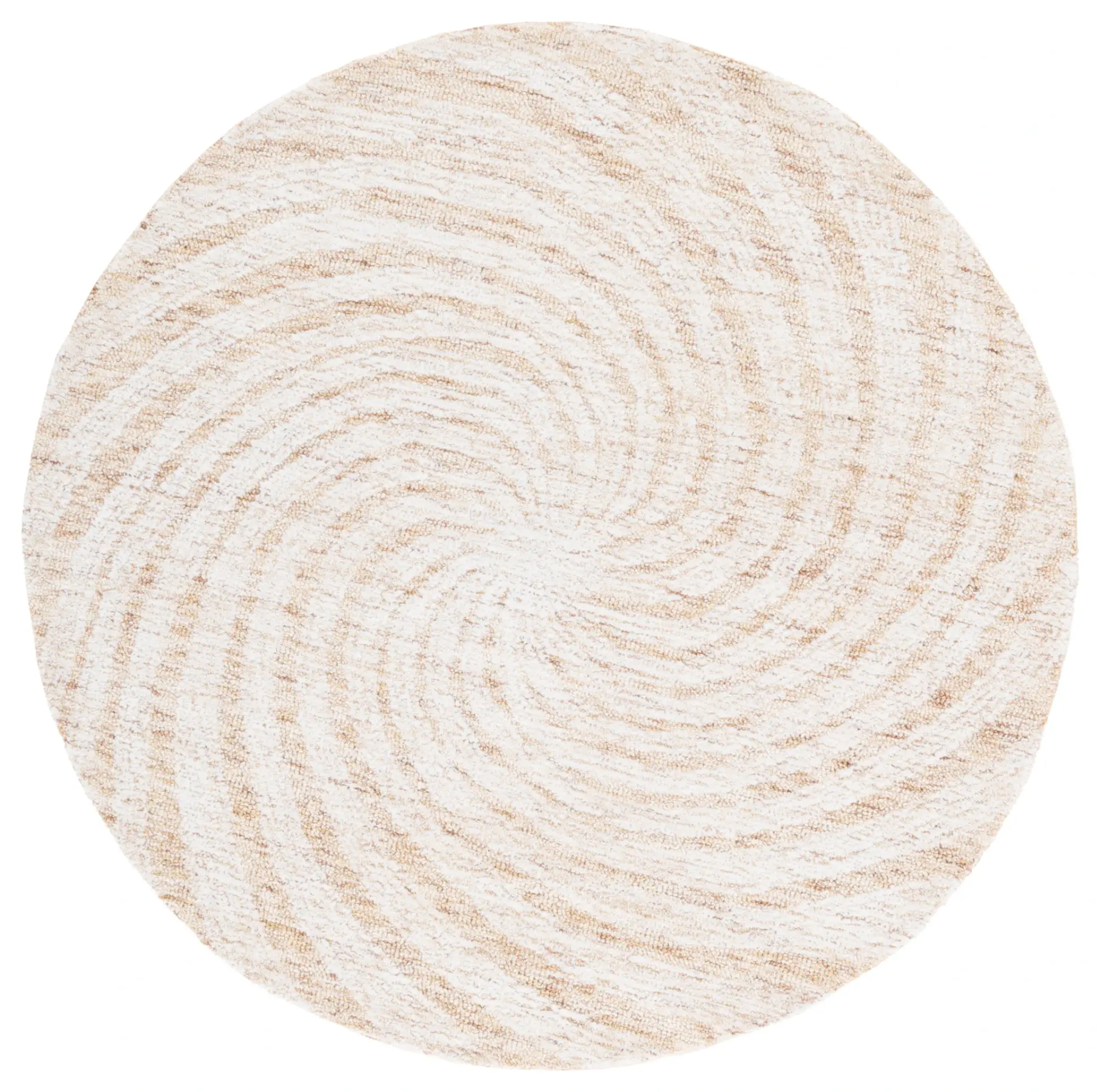 Novelty Spiral Wool Rug