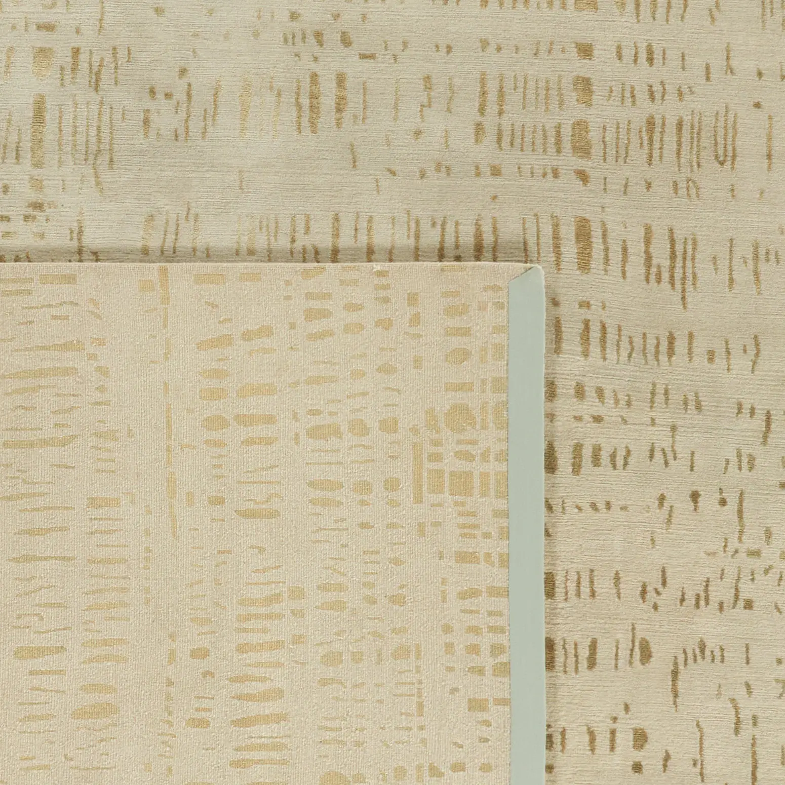 Nepalese Glam Abstract Dash Hand-Knotted Rug