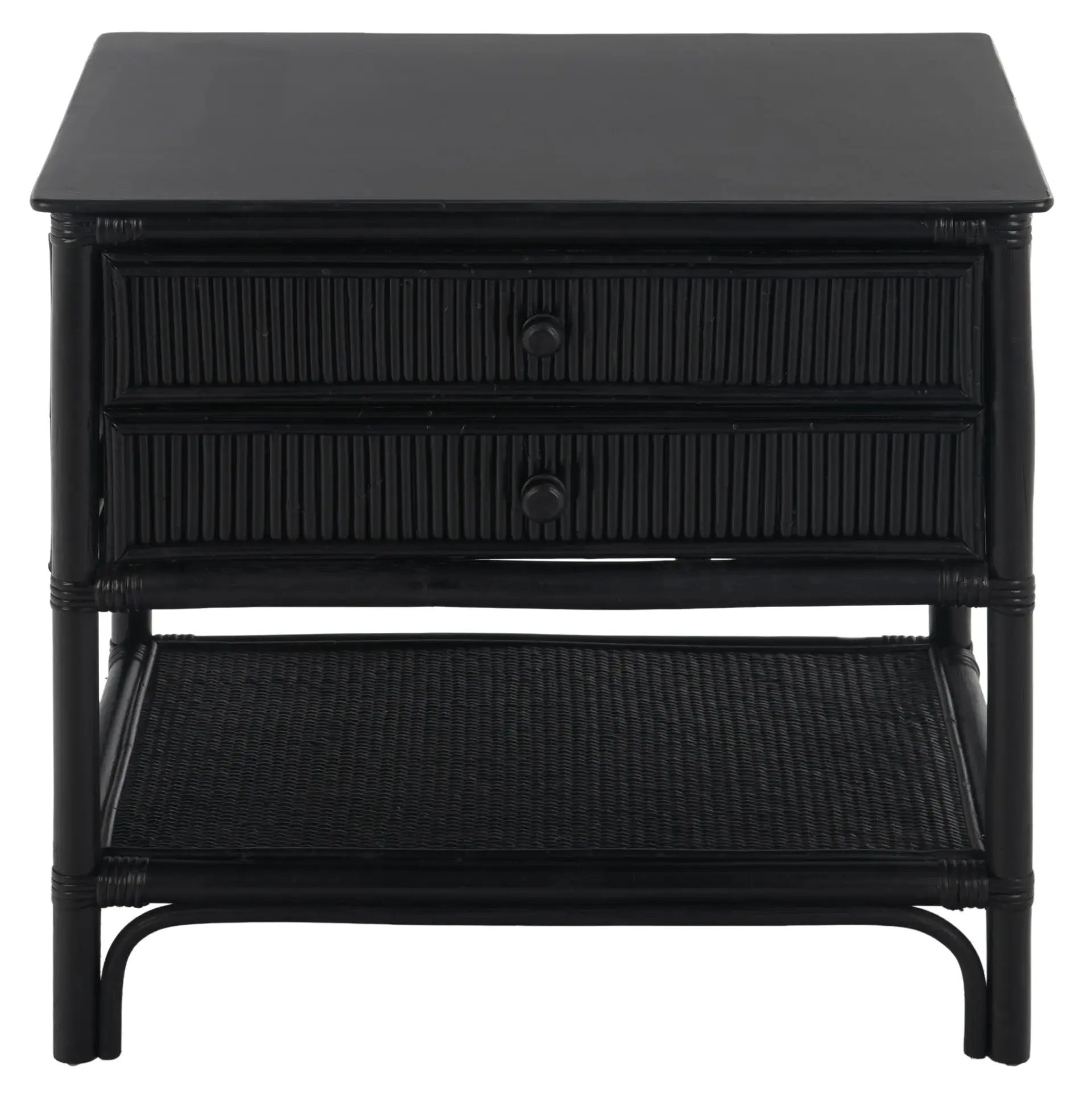 Imari Two-Drawer One-Shelf Nightstand