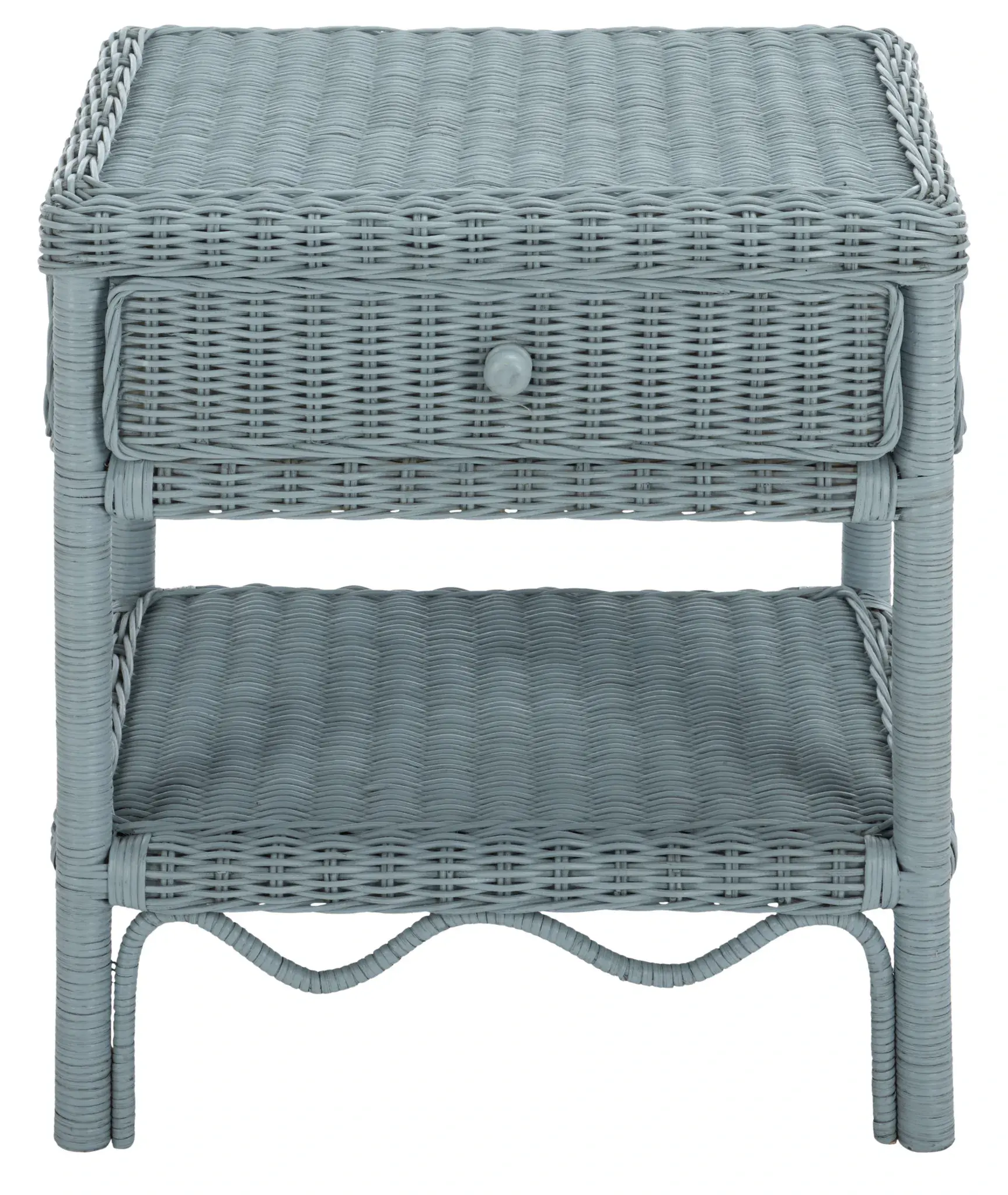 Priore One-Drawer One-Shelf Nightstand