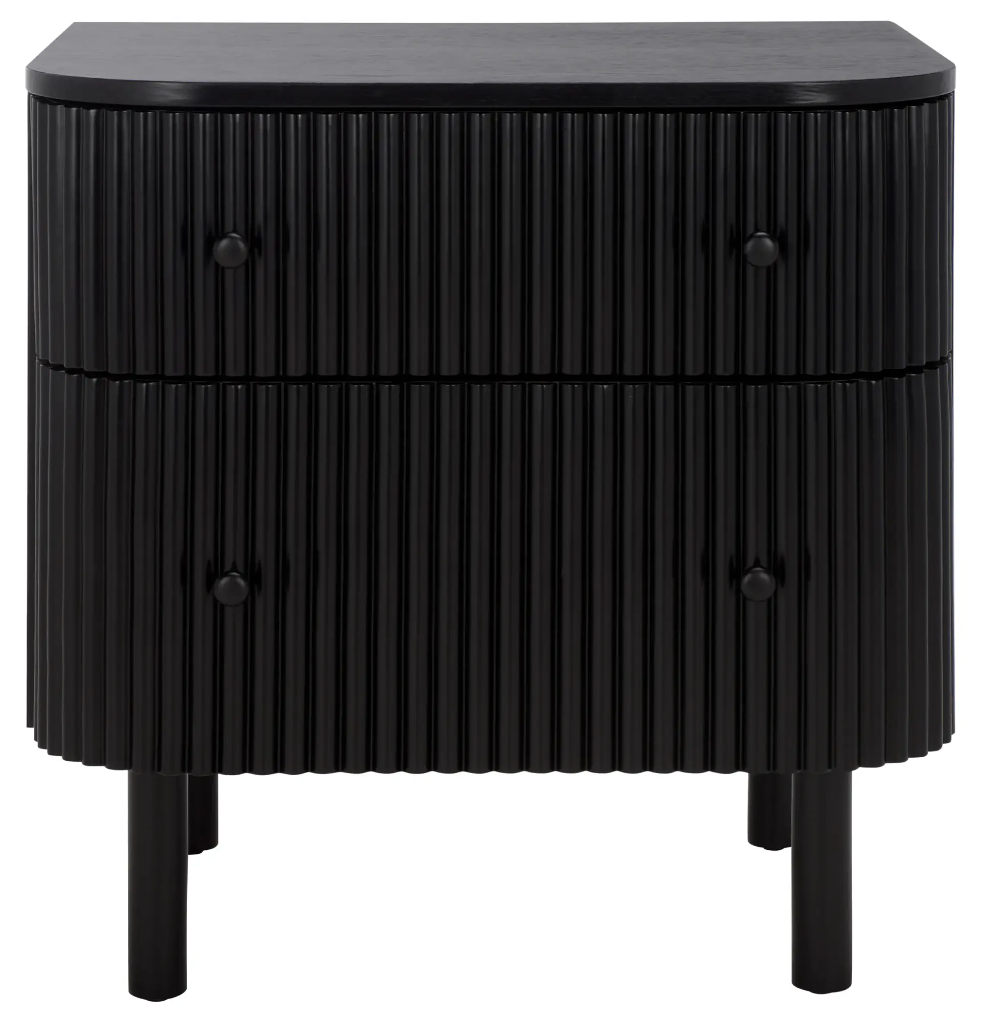 Himanshu Two-Drawer Nightstand