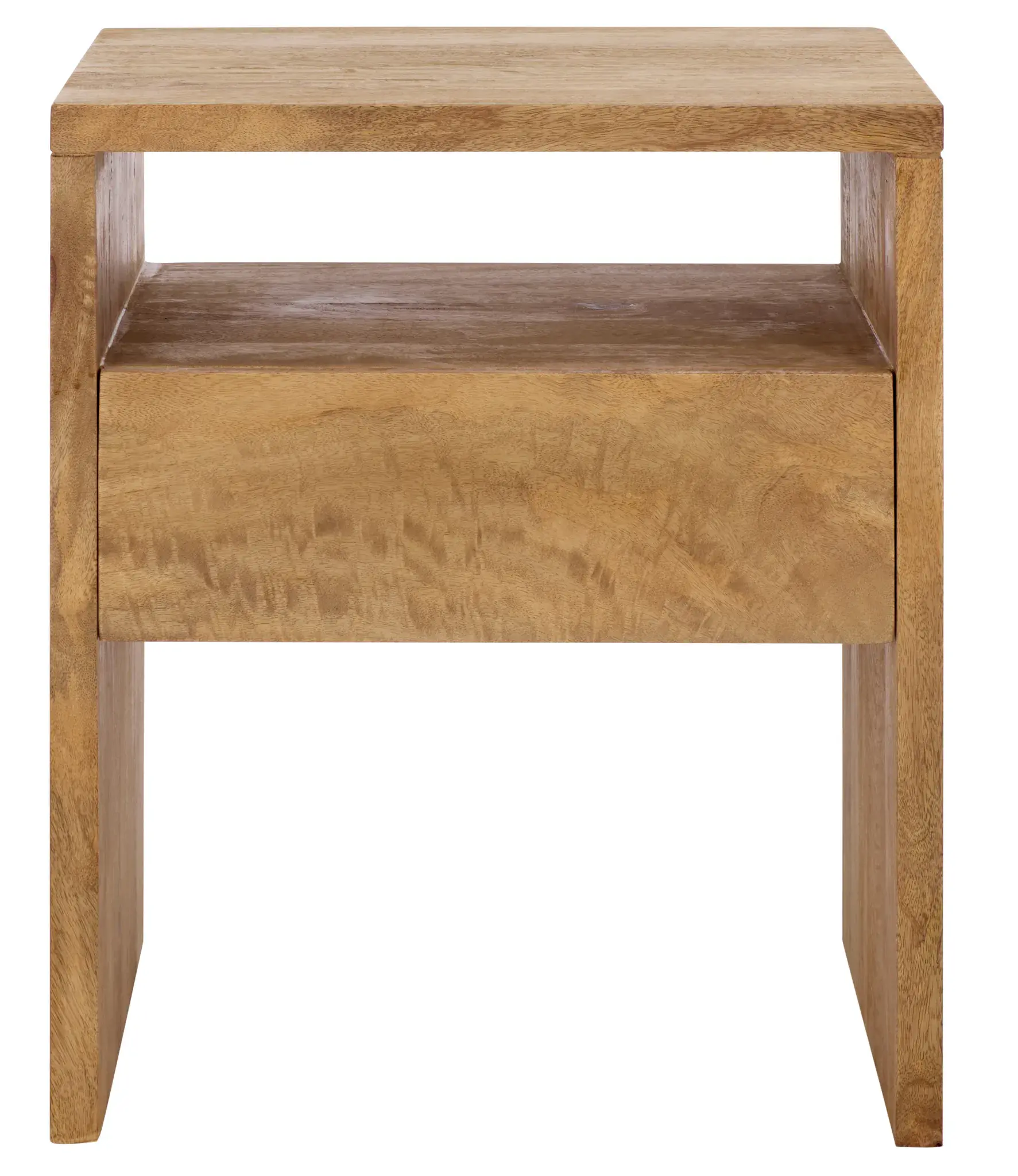 Alonzo One-Shelf One-Drawer Nightstand