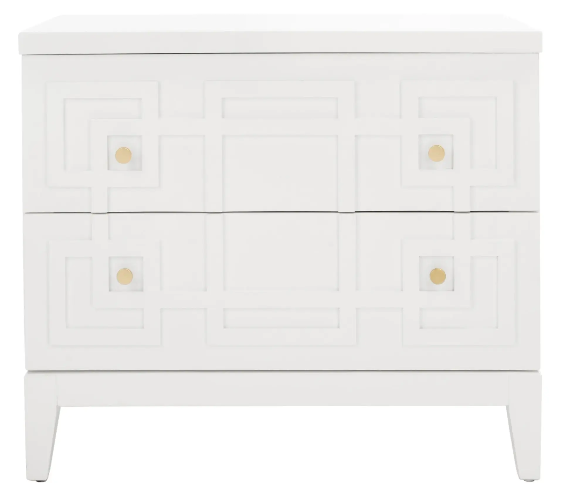 Luiza Two-Drawer Nightstand