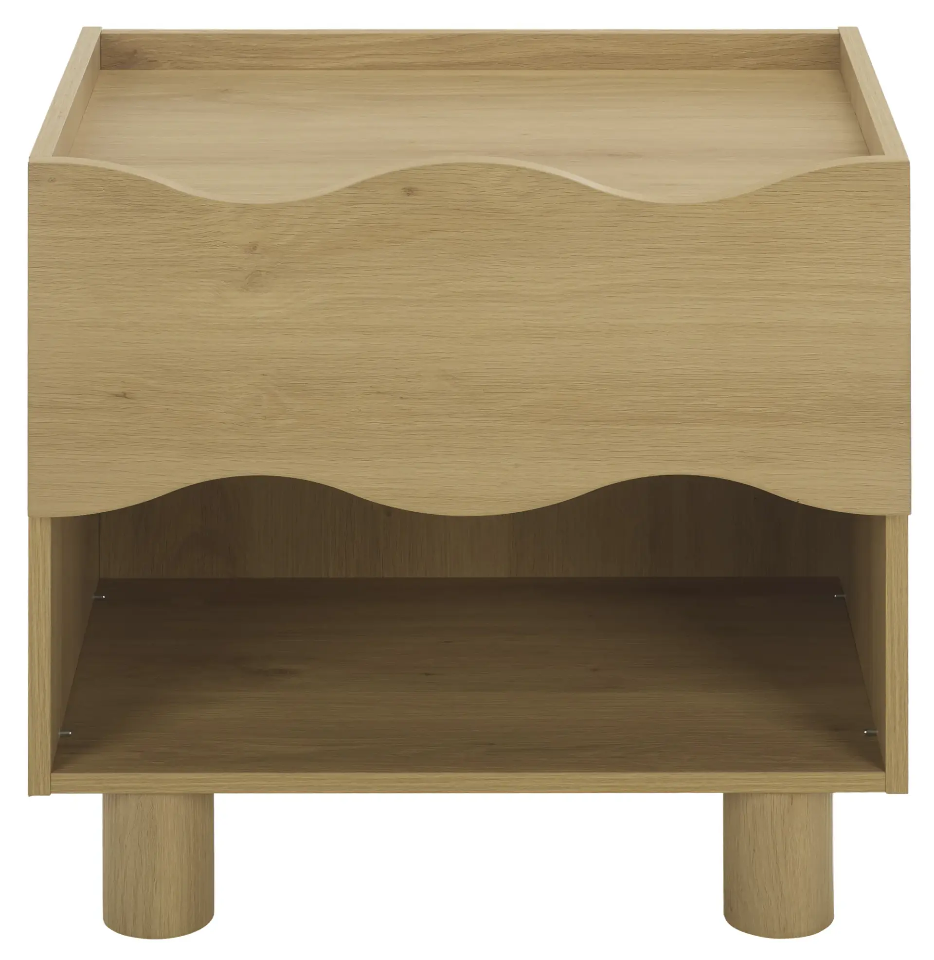 Murilo 1 Drawer 1 Shelf Nighstand