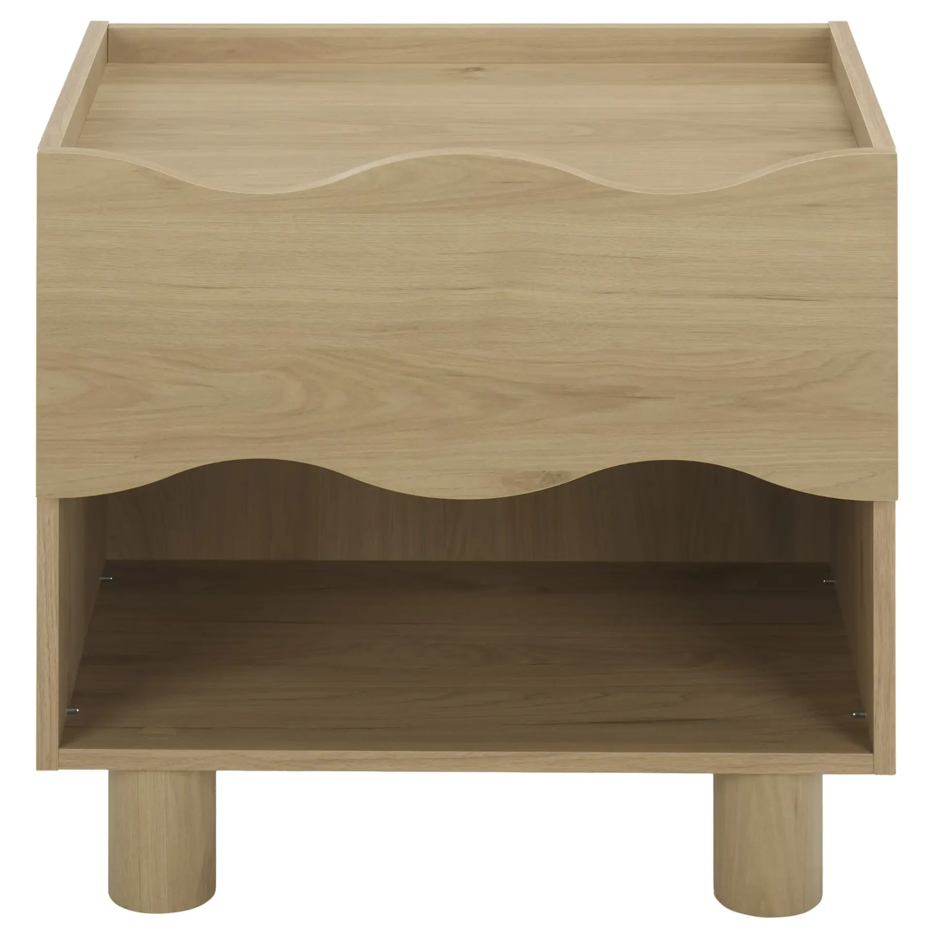 Murilo 1 Drawer 1 Shelf Nighstand
