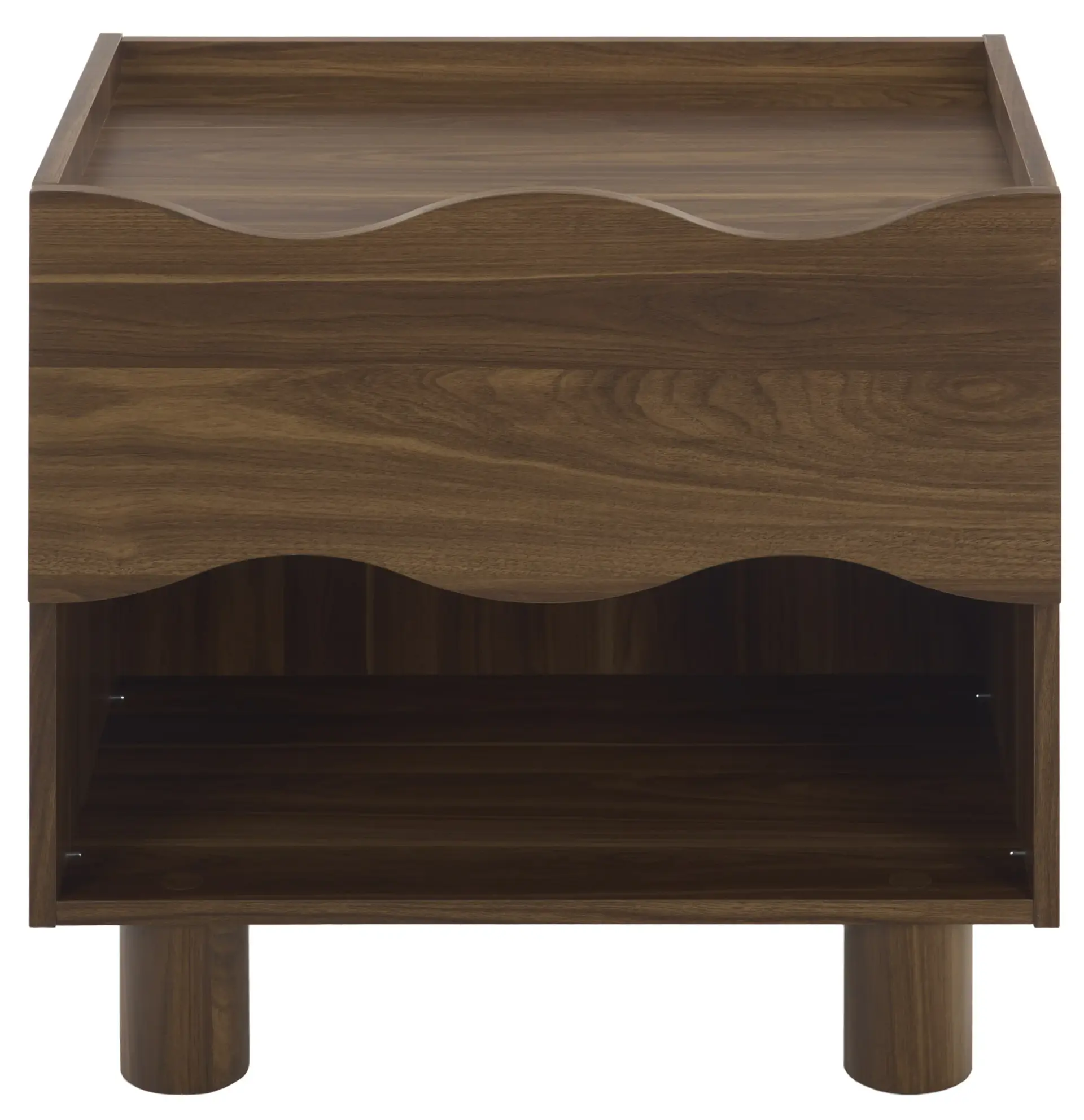 Murilo 1 Drawer 1 Shelf Nighstand