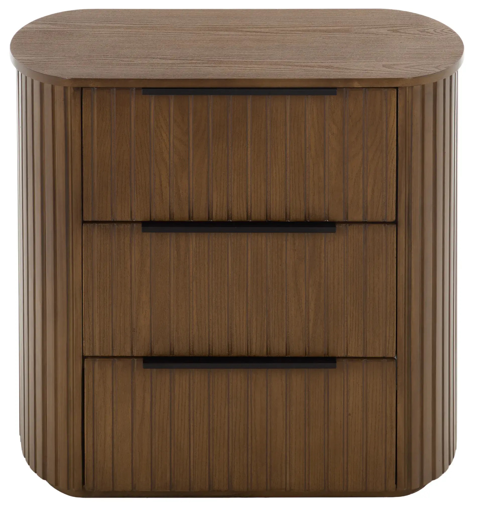 Haroon 3 Drawer Nightstand