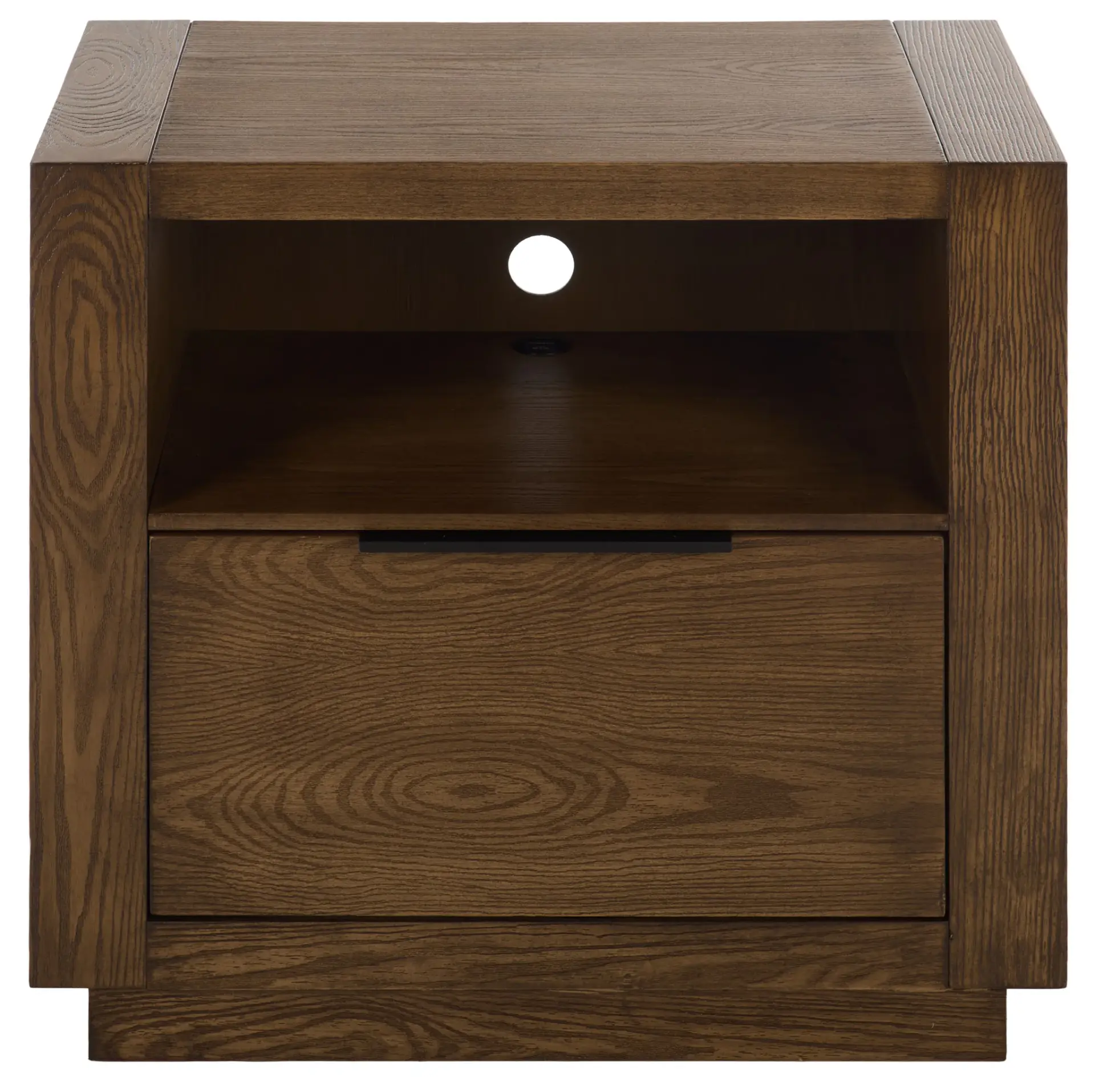 Izel 1 Drawer 1 Shelf Nightstand With Usb Port