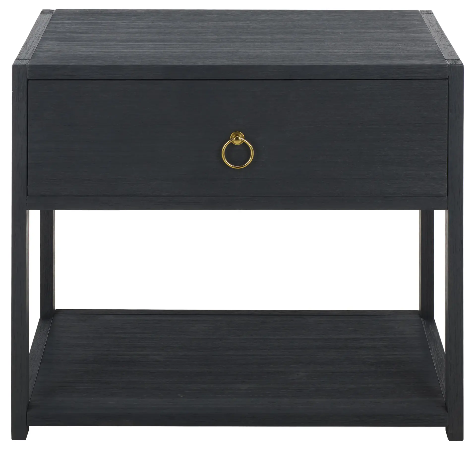 Large Sadie One-Drawer One-Shelf Nightstand