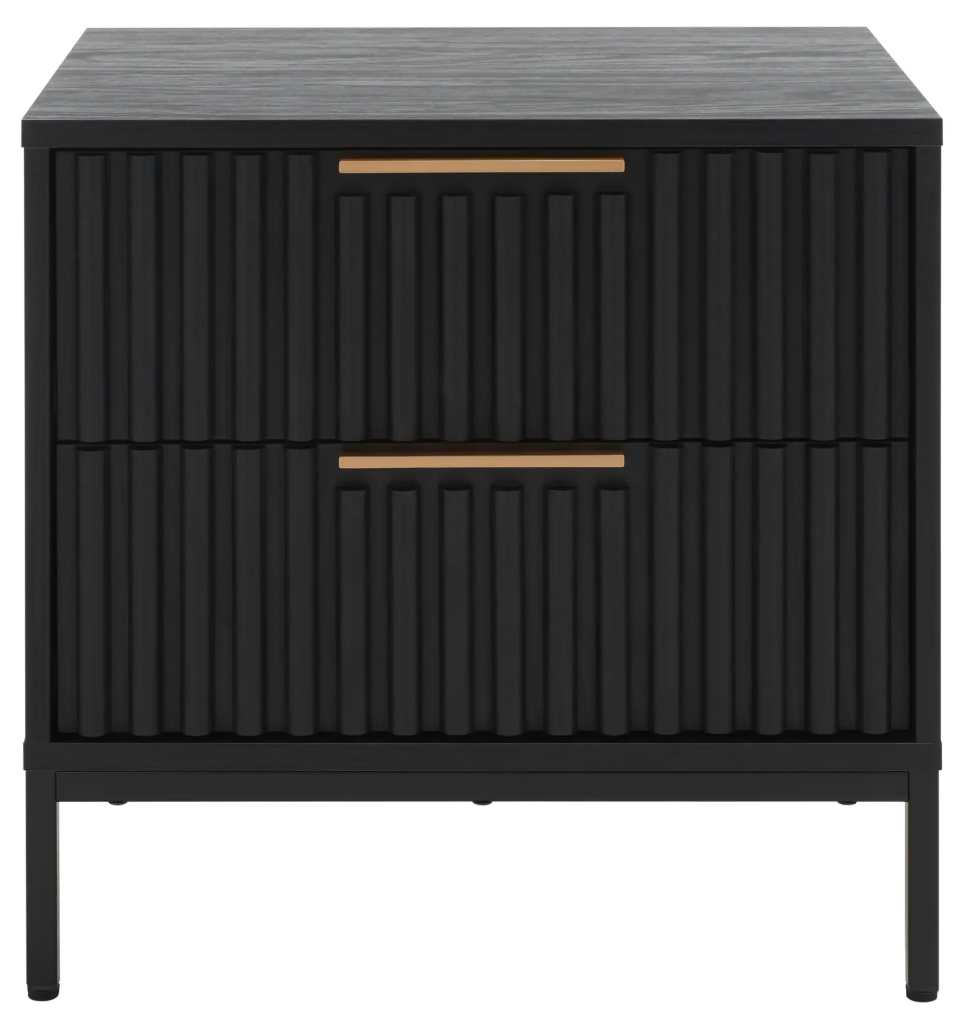 Lylia Two-Drawer Nightstand