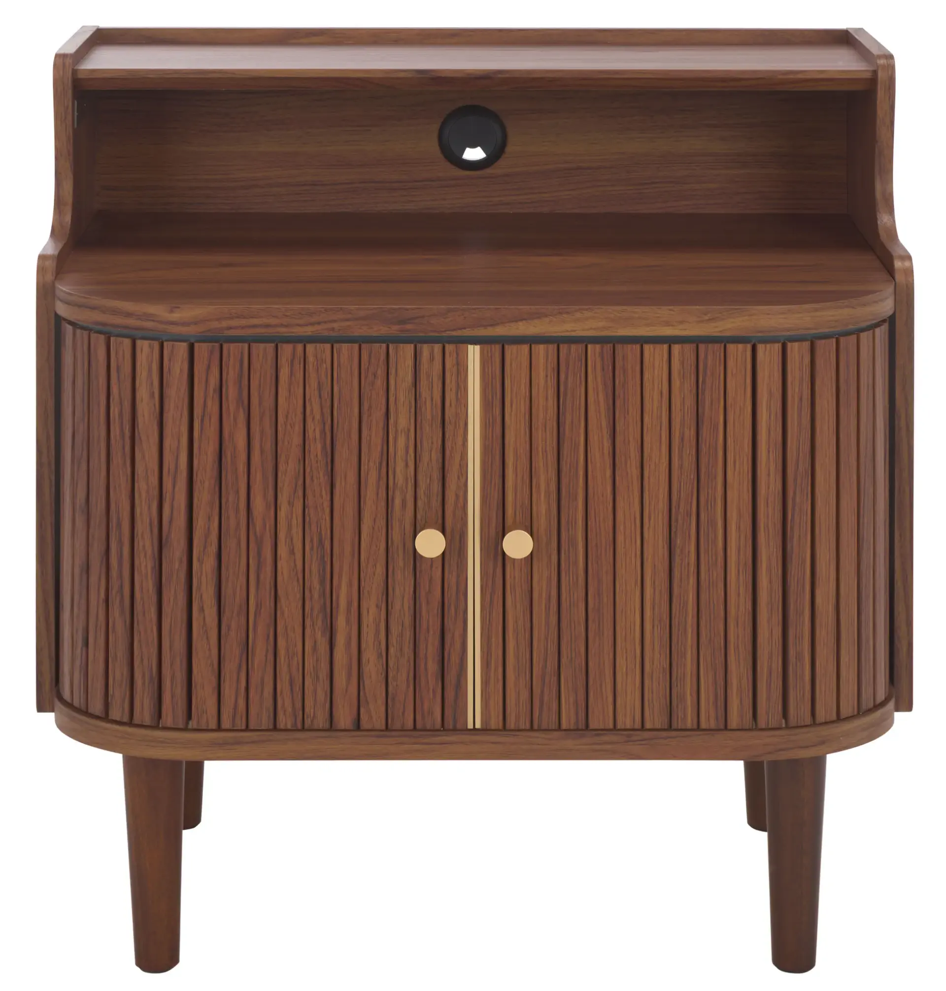Tameka Nightstand With Hutch
