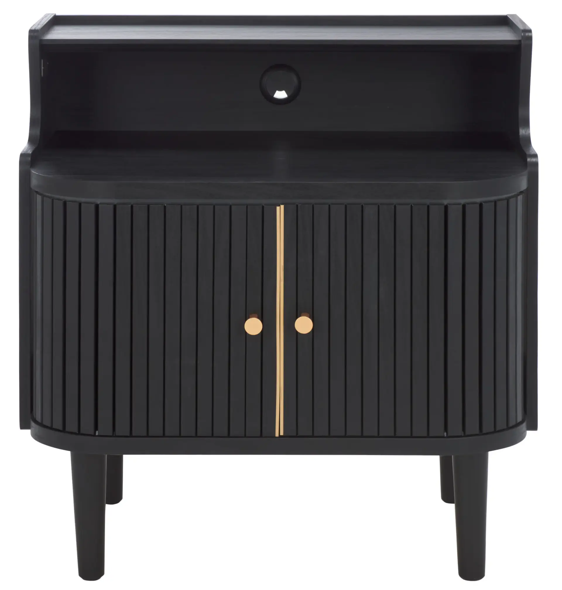 Tameka Nightstand With Hutch