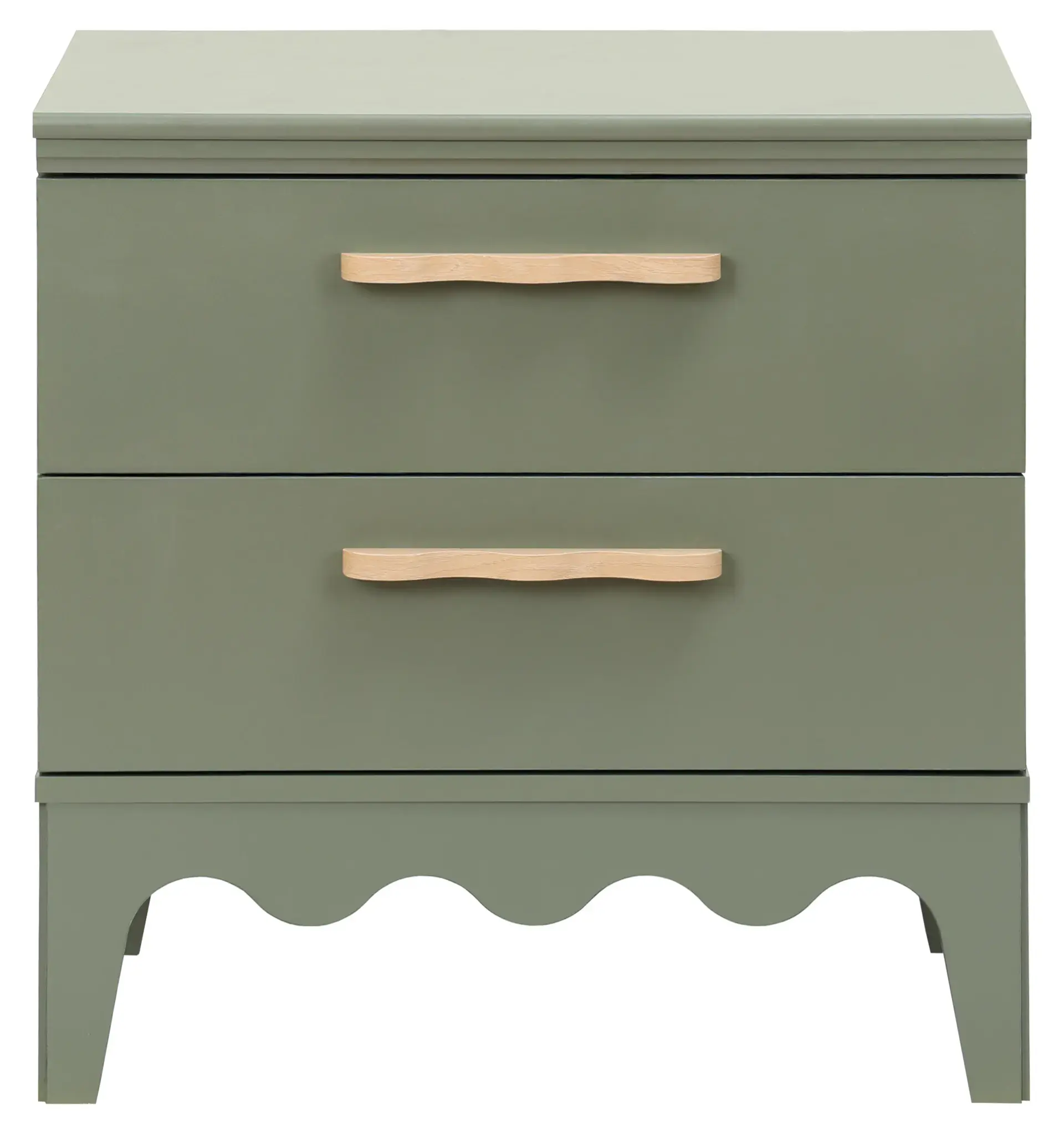 Lovette Two-Drawer Nightstand