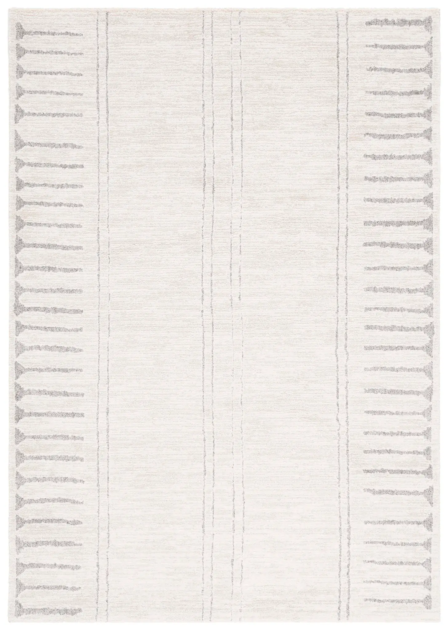 Northport Striped Border Rug