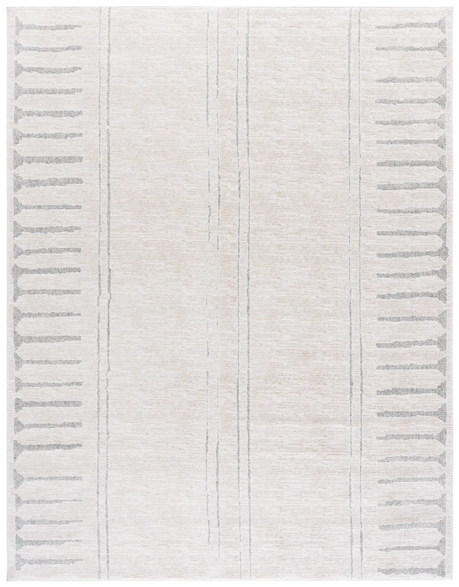 Northport Striped Border Rug