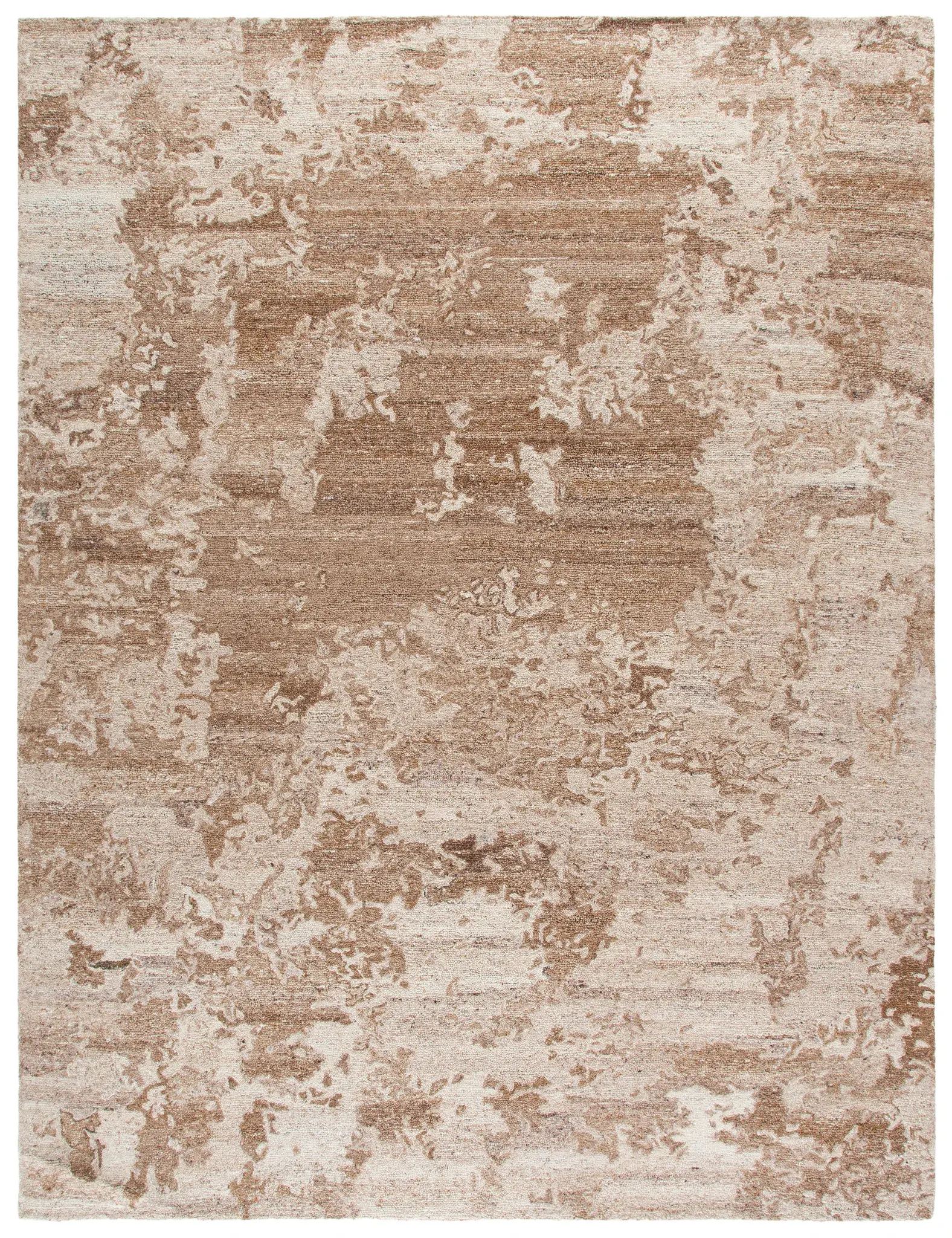 Oakwood Abstract Mottled Hand-Tufted Wool Rug