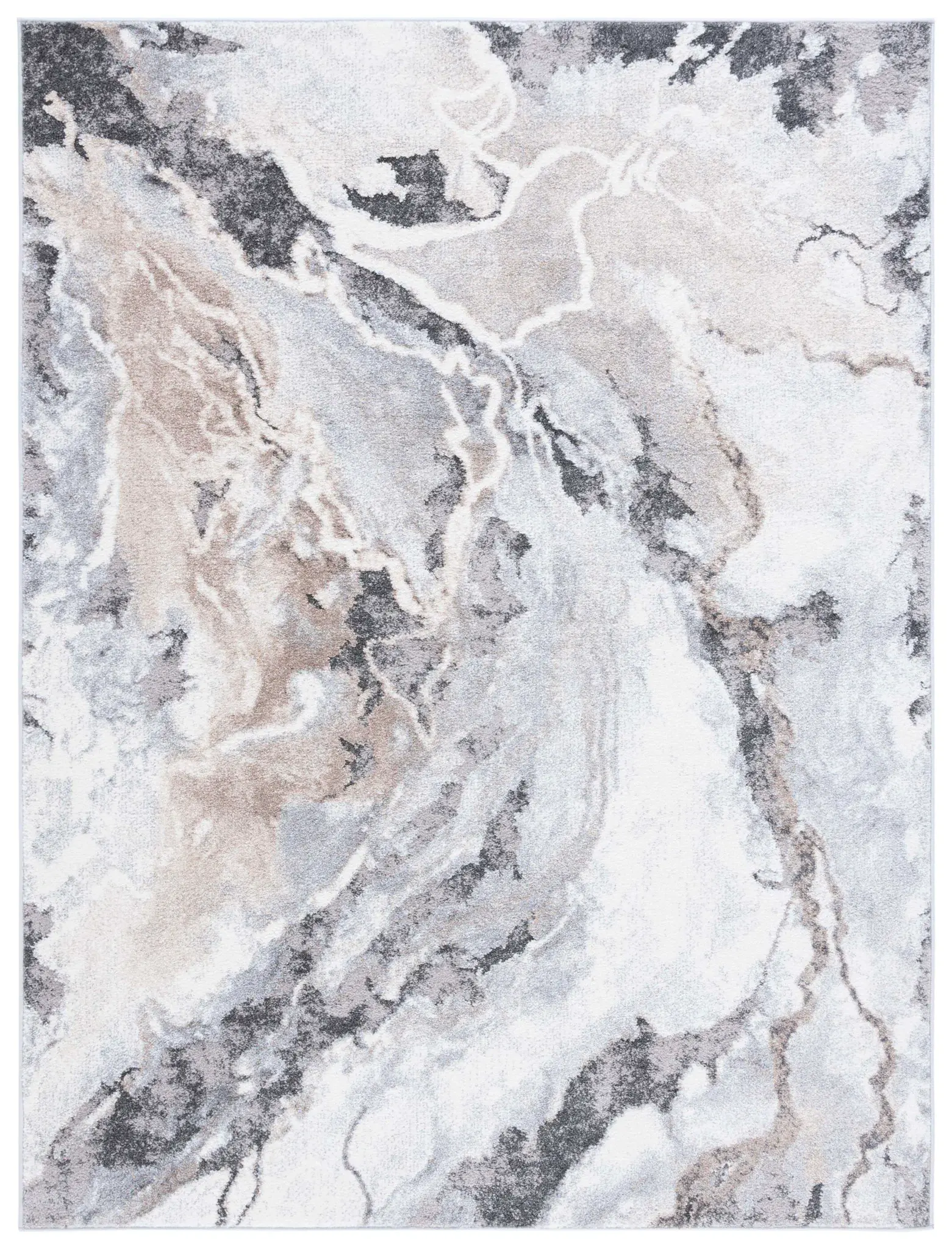 Opal Swirling Marble Rug