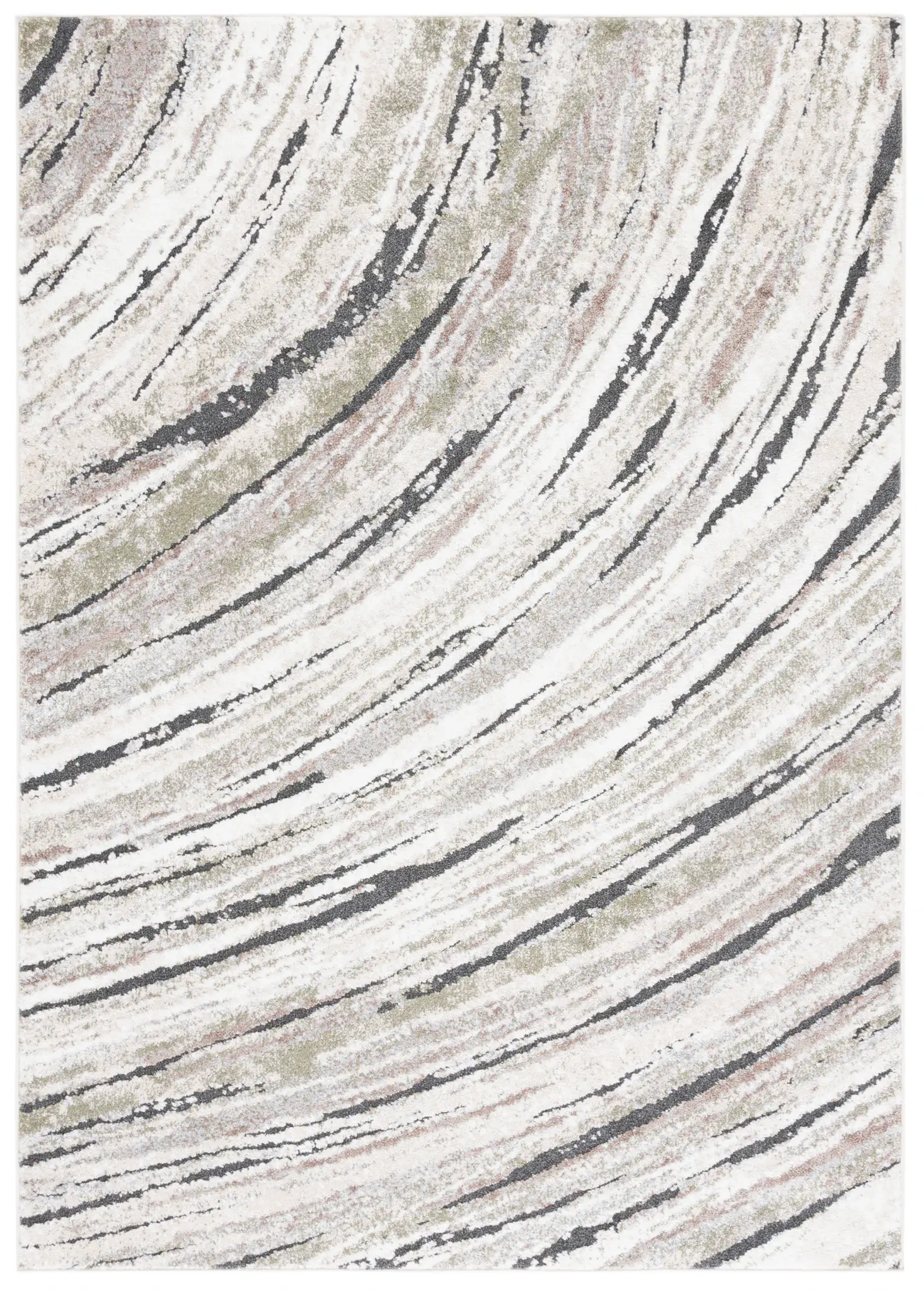 Opal Abstract Marble Rug