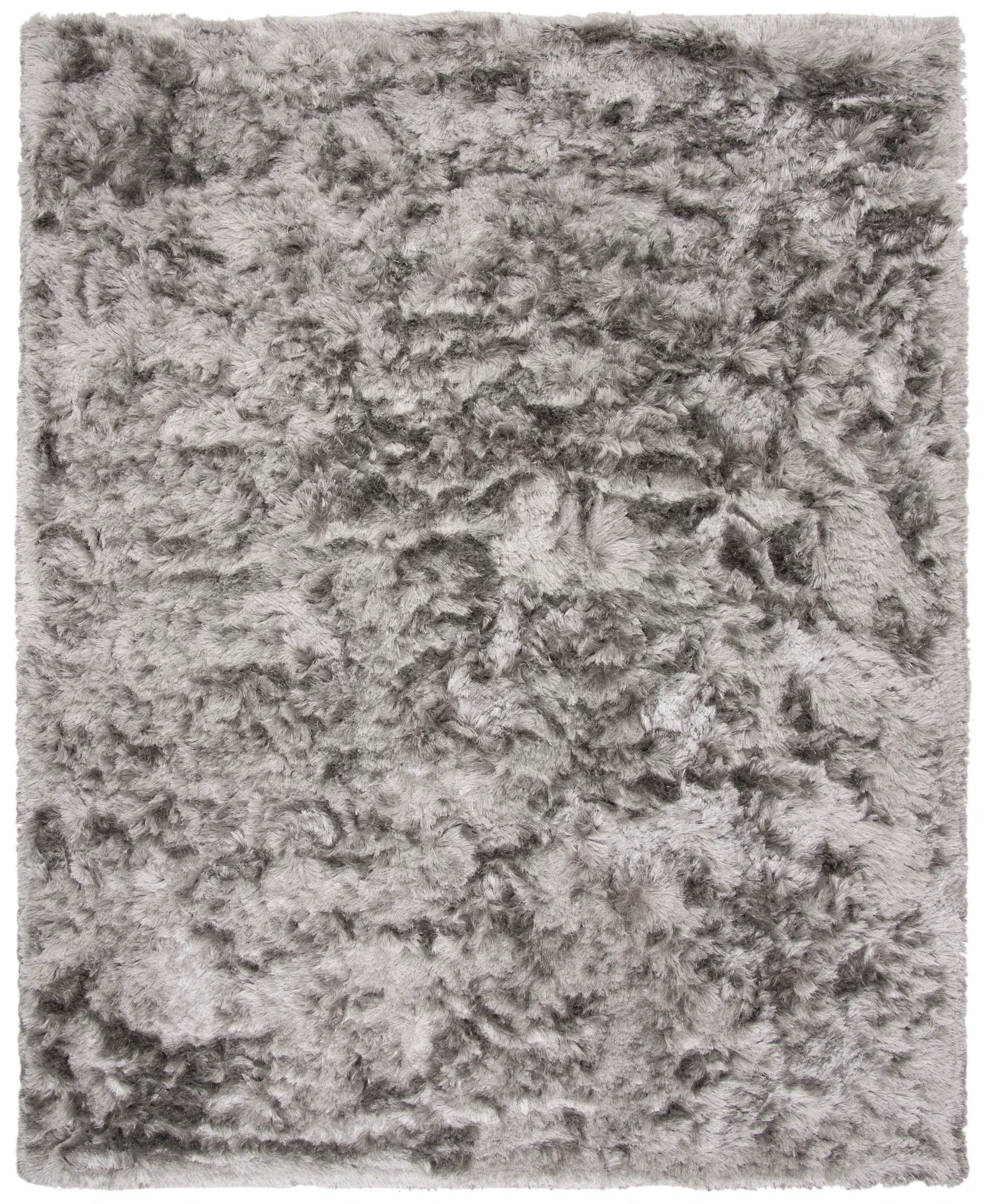 Ocean Textured Solid Hand-Tufted Shag Rug