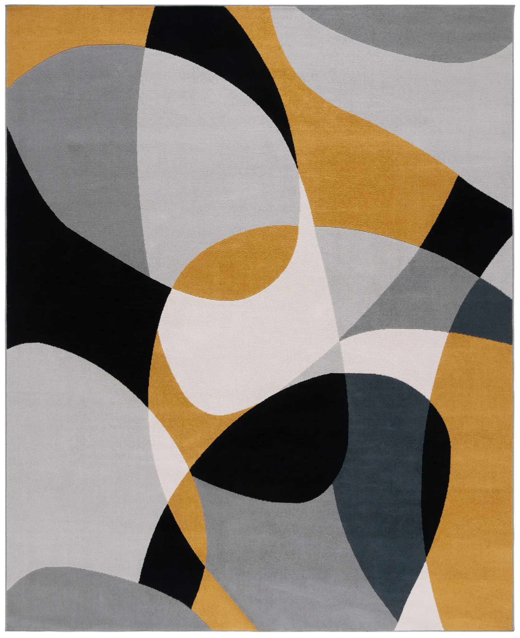 Odyssey Abstract Curves Rug