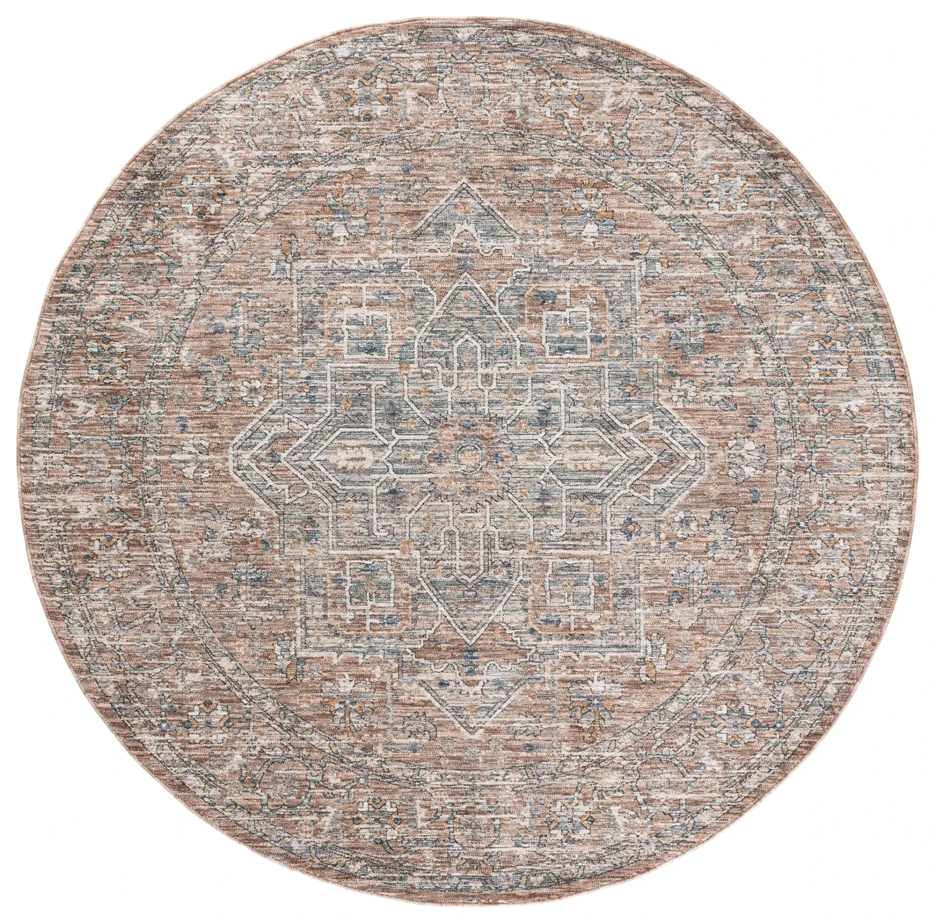 Olympus Vintage Medallion Rug