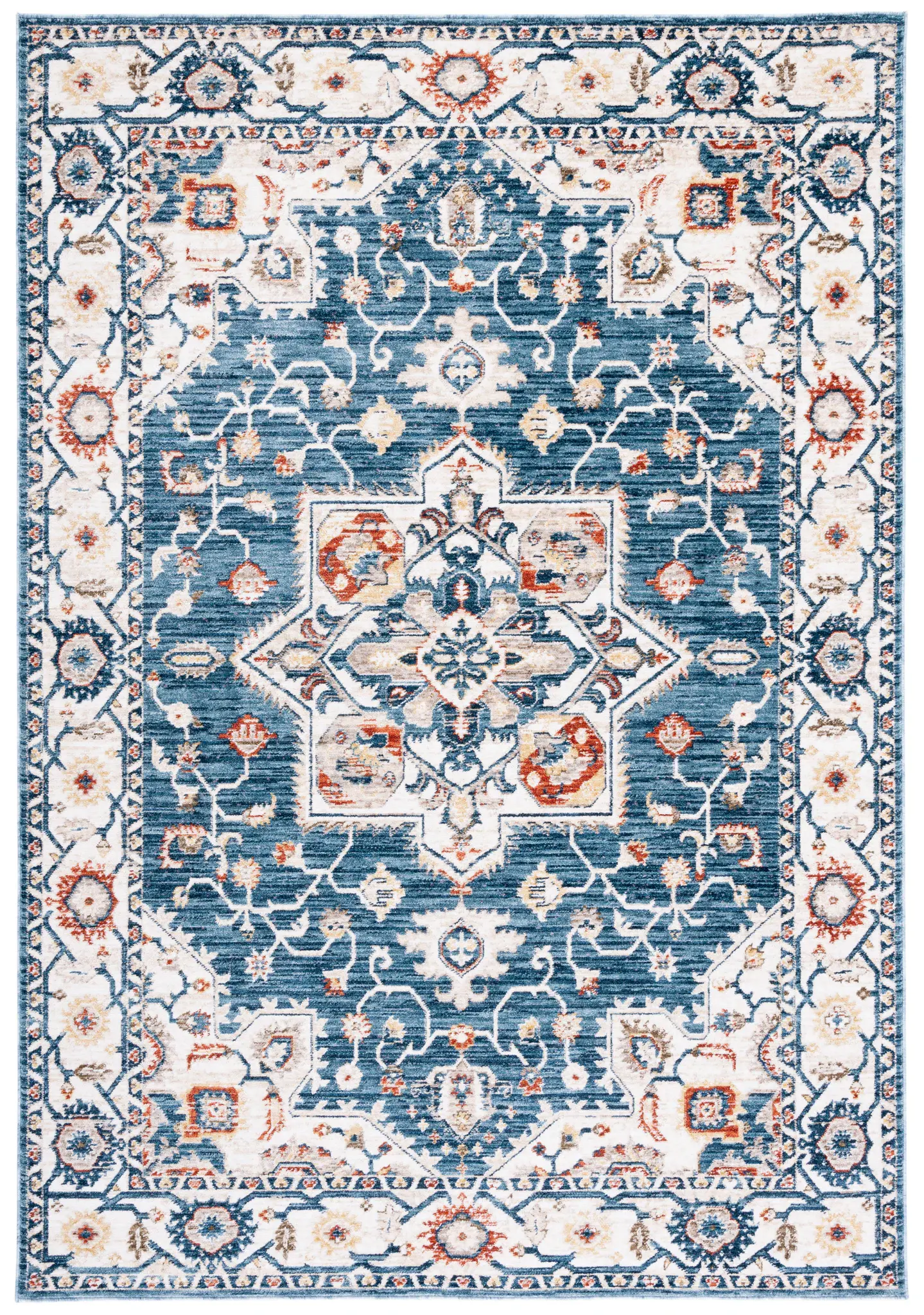 Olympia Distressed Medallion Rug