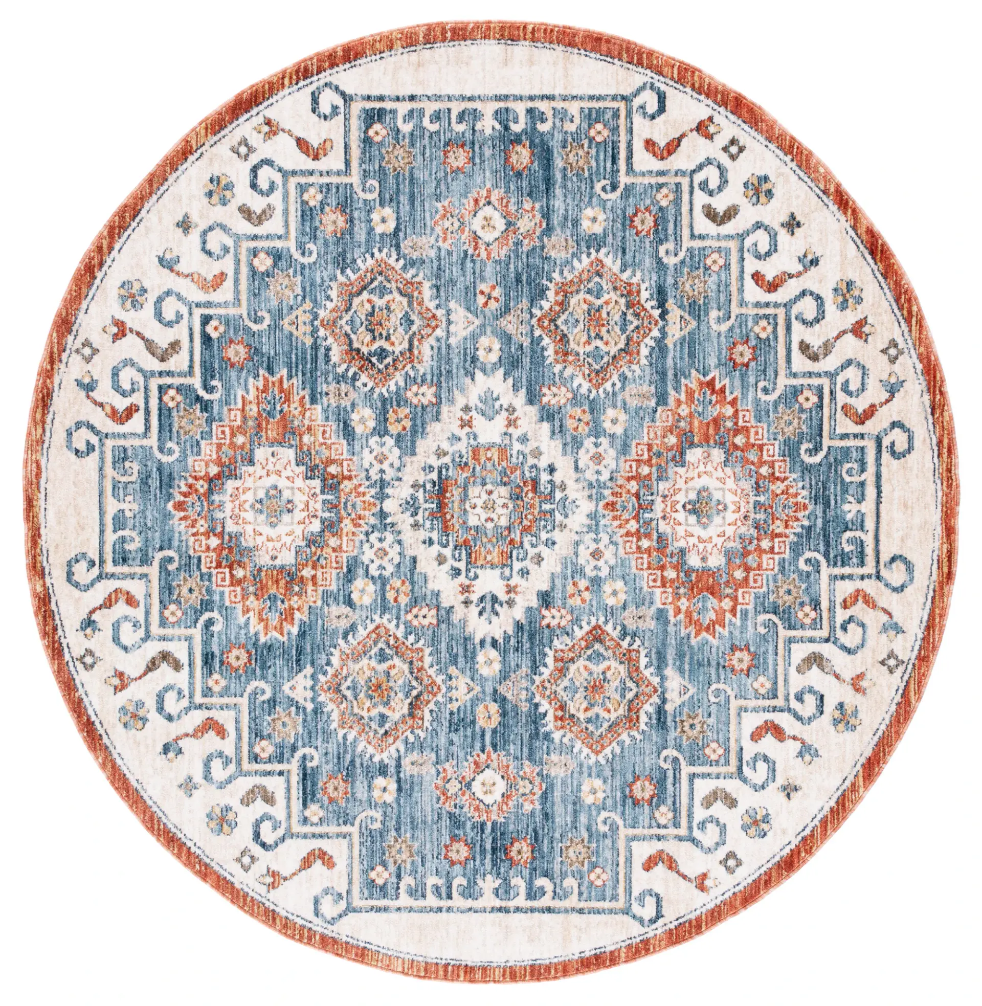Olympia Diamond Medallion Rug