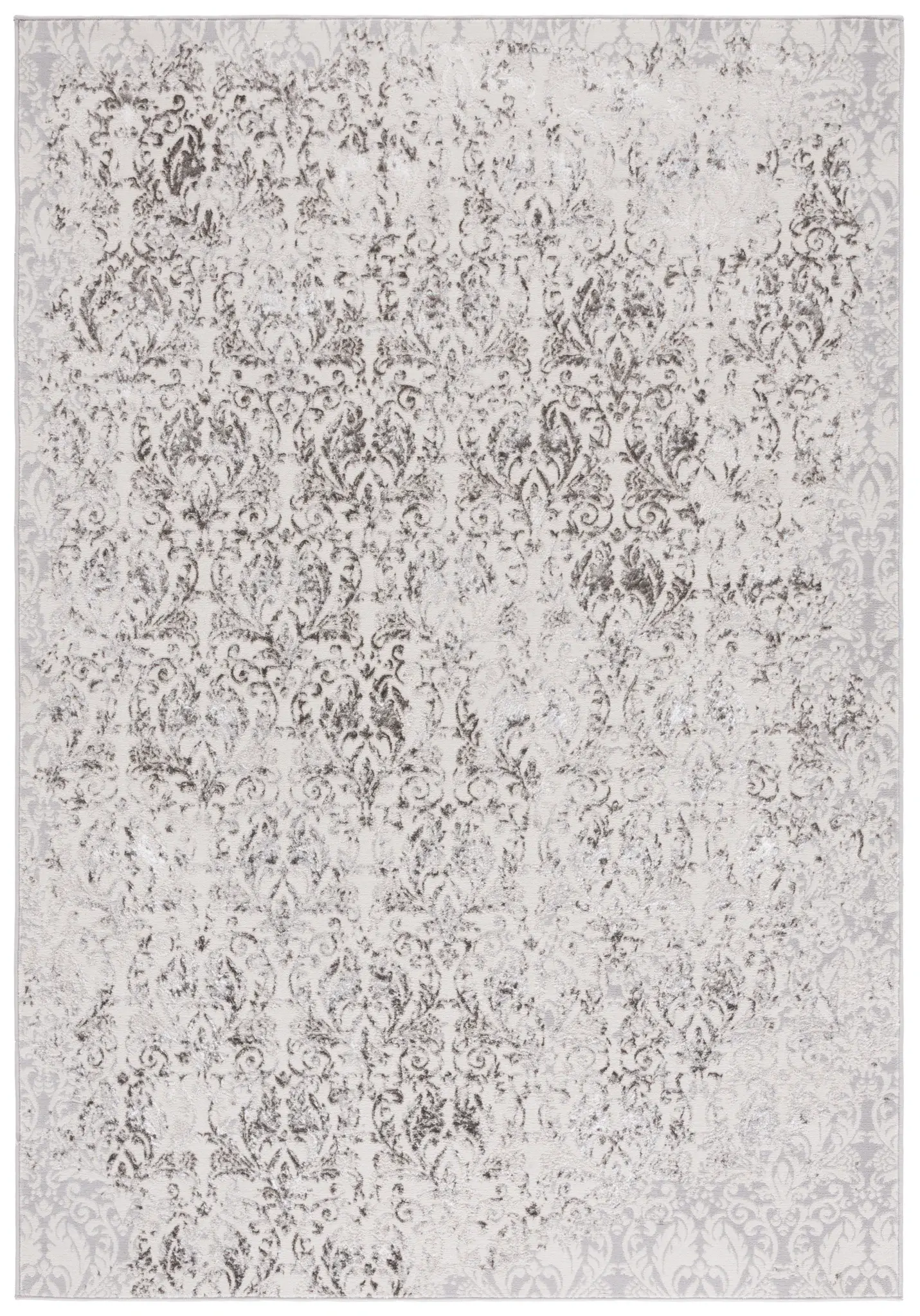Orchard Distressed Damask Rug