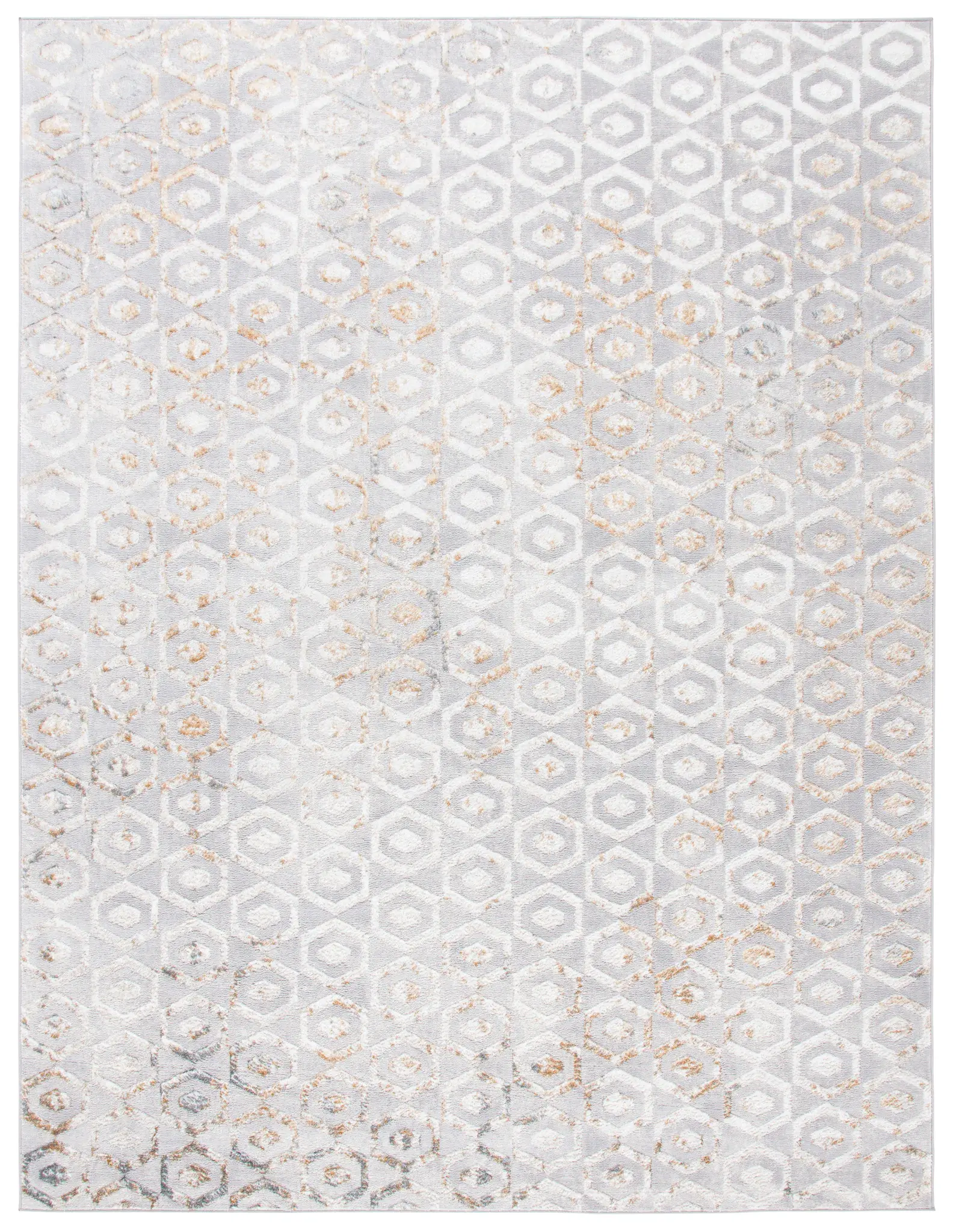 Orchard Hexagon Lattice Rug