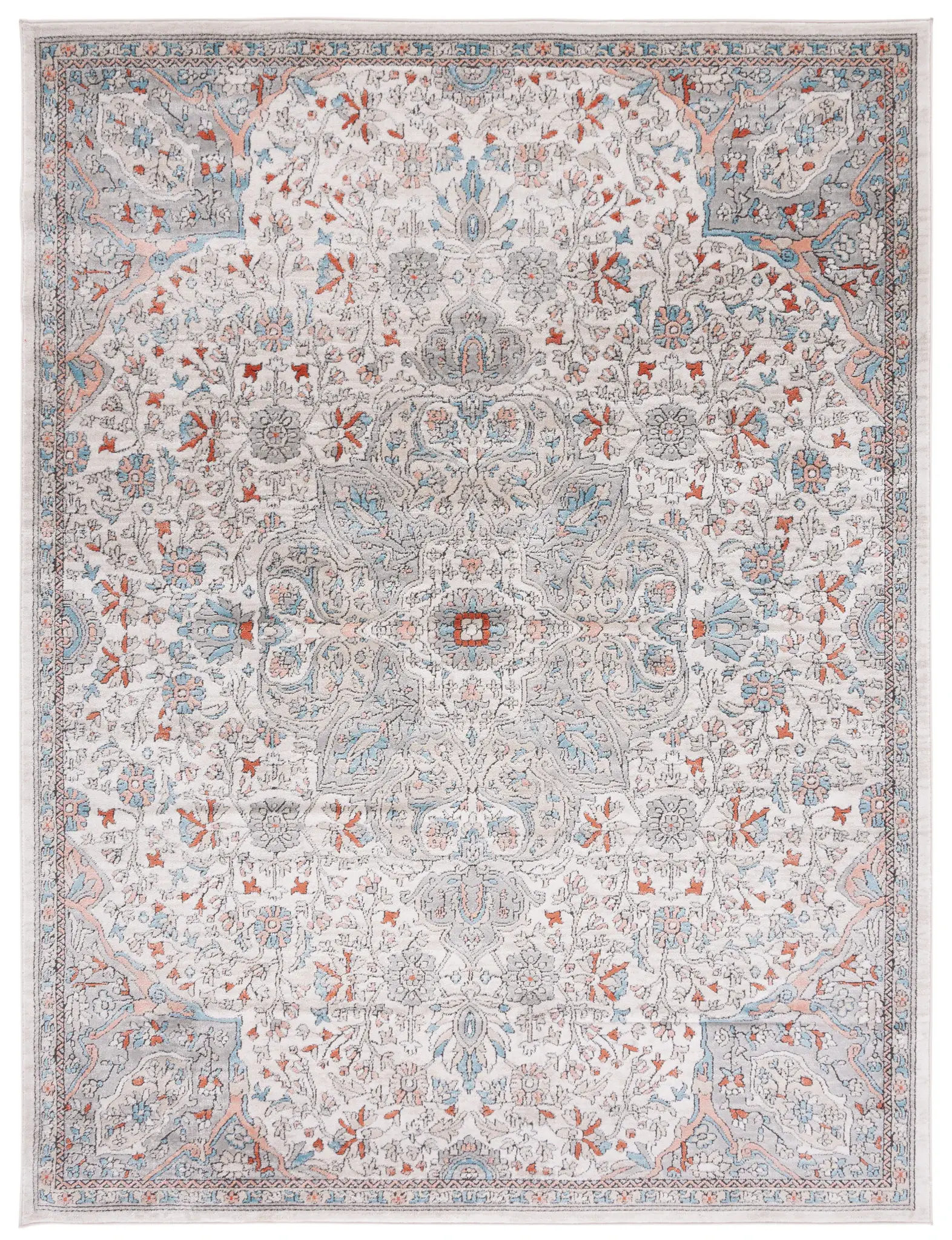 Oregon Floral Medallion Rug