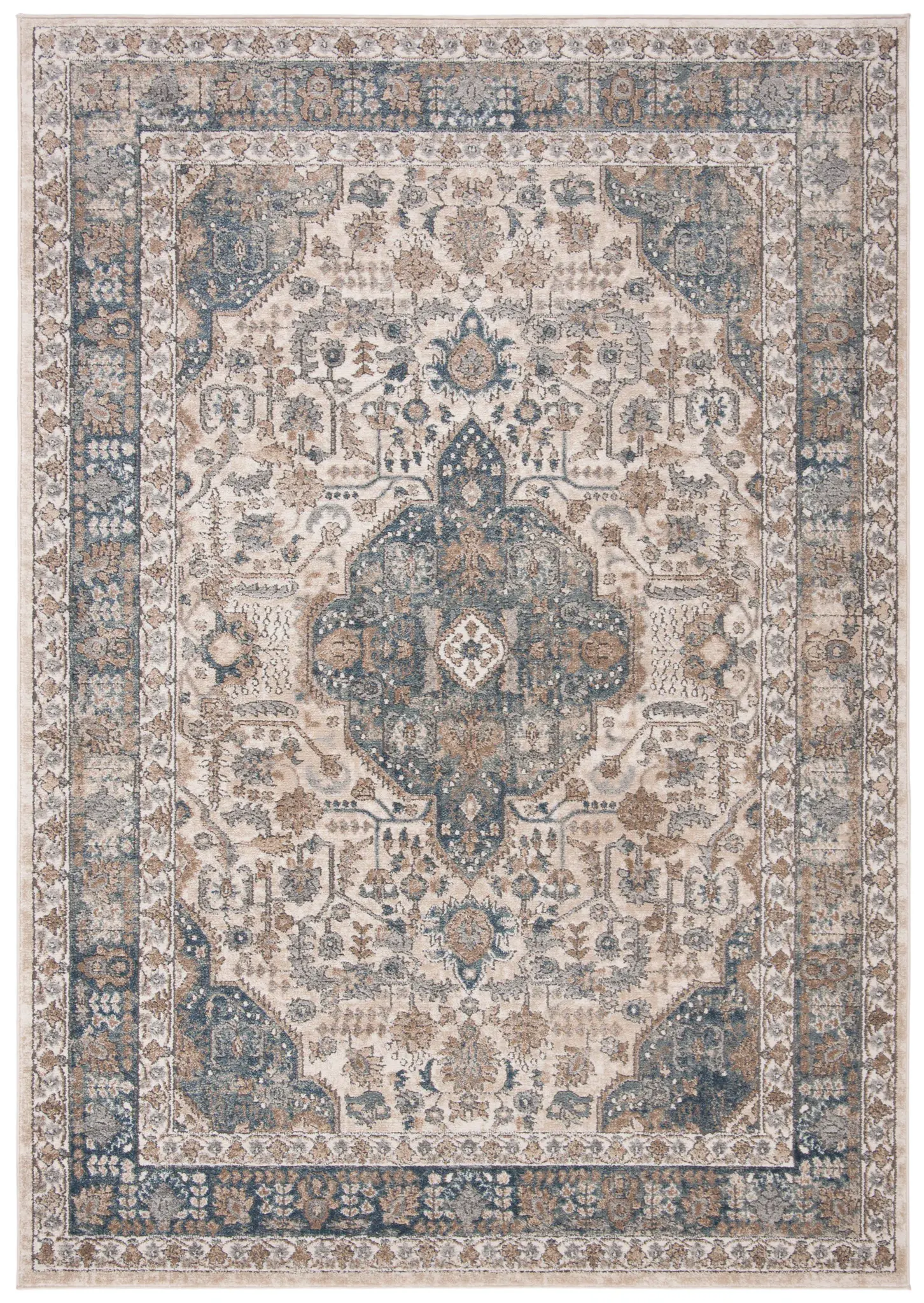 Oregon Medallion Bordered Rug