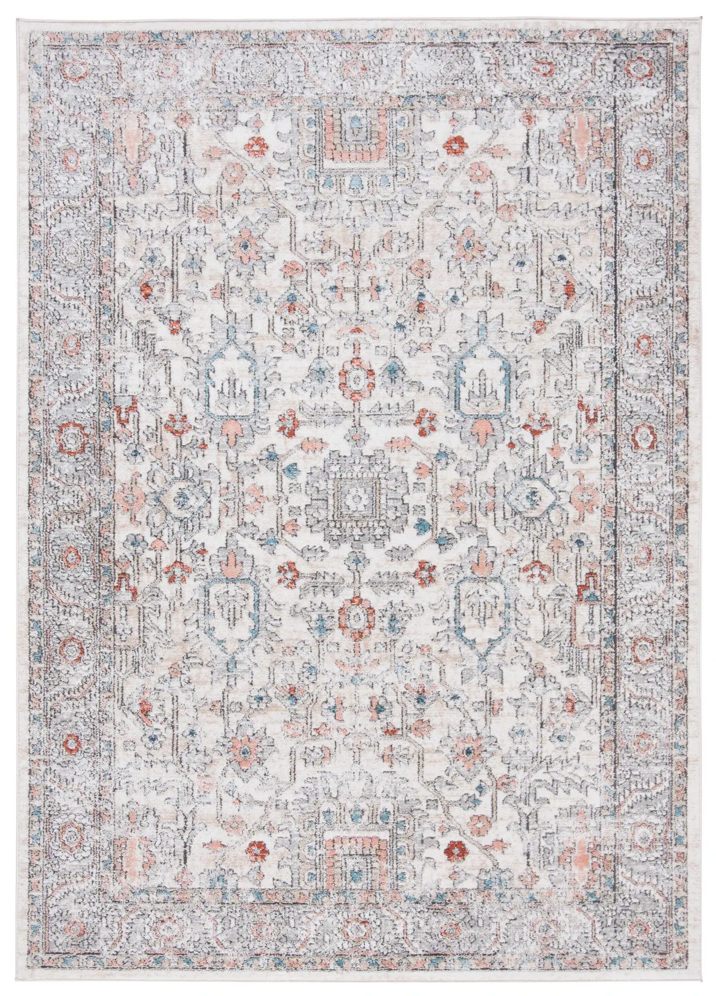 Oregon Distressed Medallion Rug