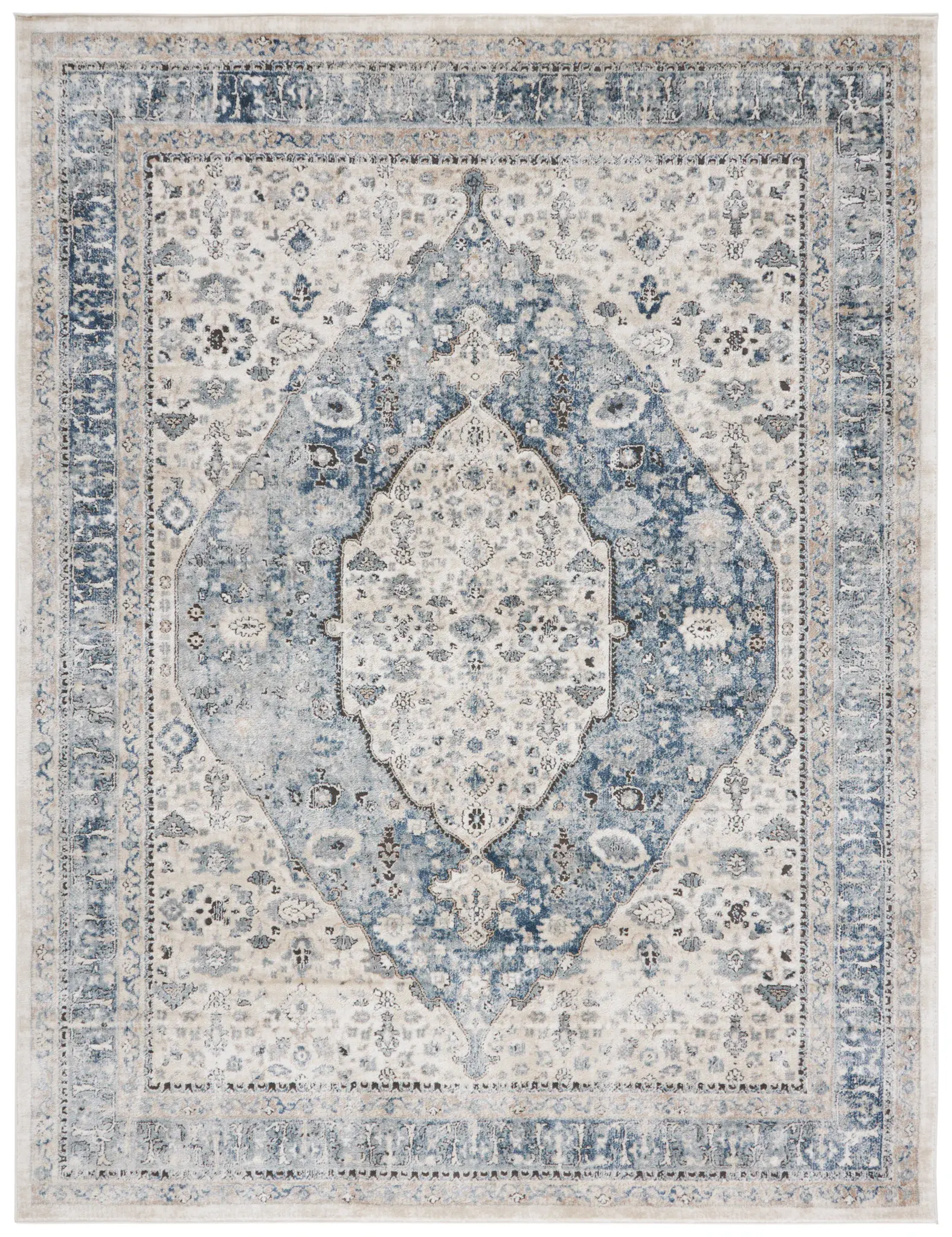 Oregon Traditional Oval Medallion Rug