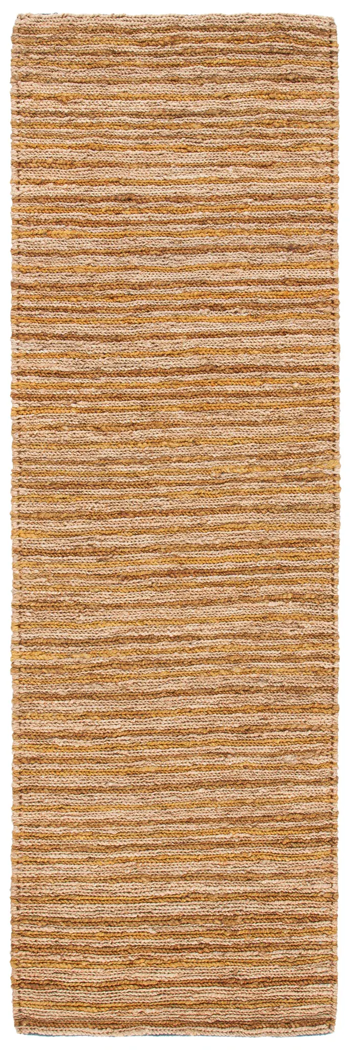 Organica Organic Coastal Ribbed Hand-Knotted Jute Rug