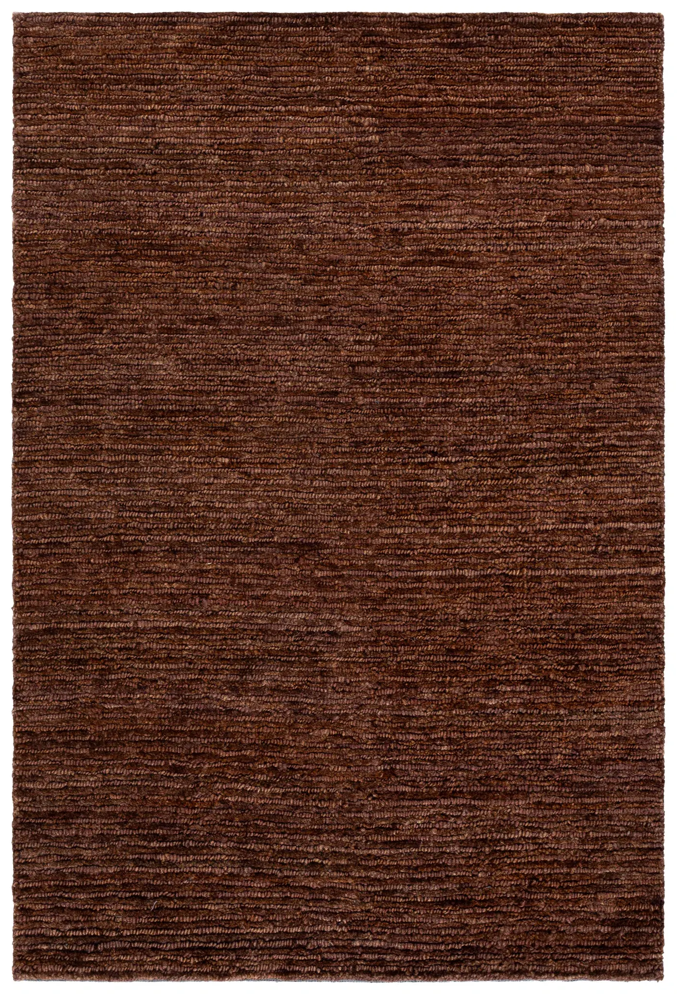 Organica Organic Modern Ribbed Hand-Knotted Jute Rug