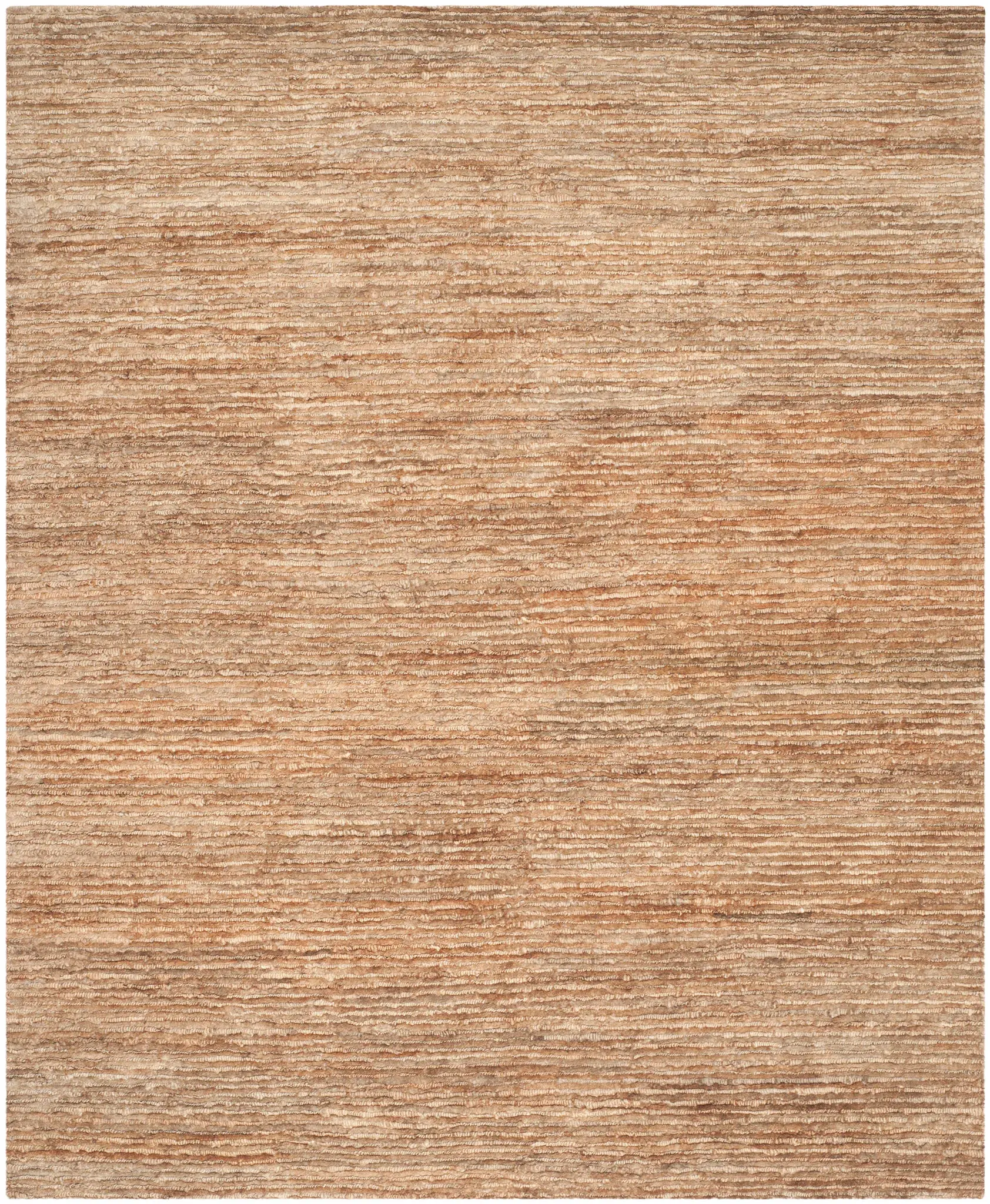 Organica Organic Modern Ribbed Jute Hand-Knotted Rug