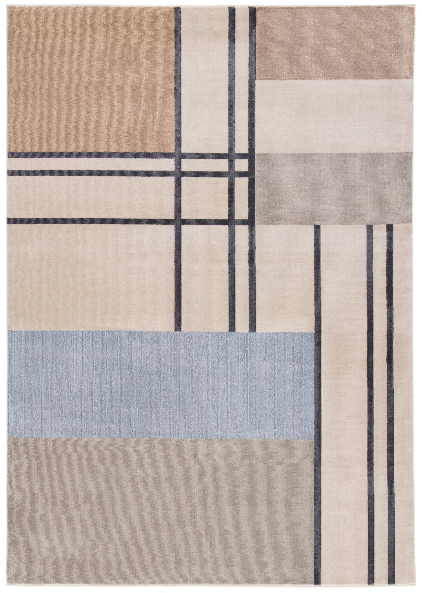 Orwell Metro Colorblock Grid Rug