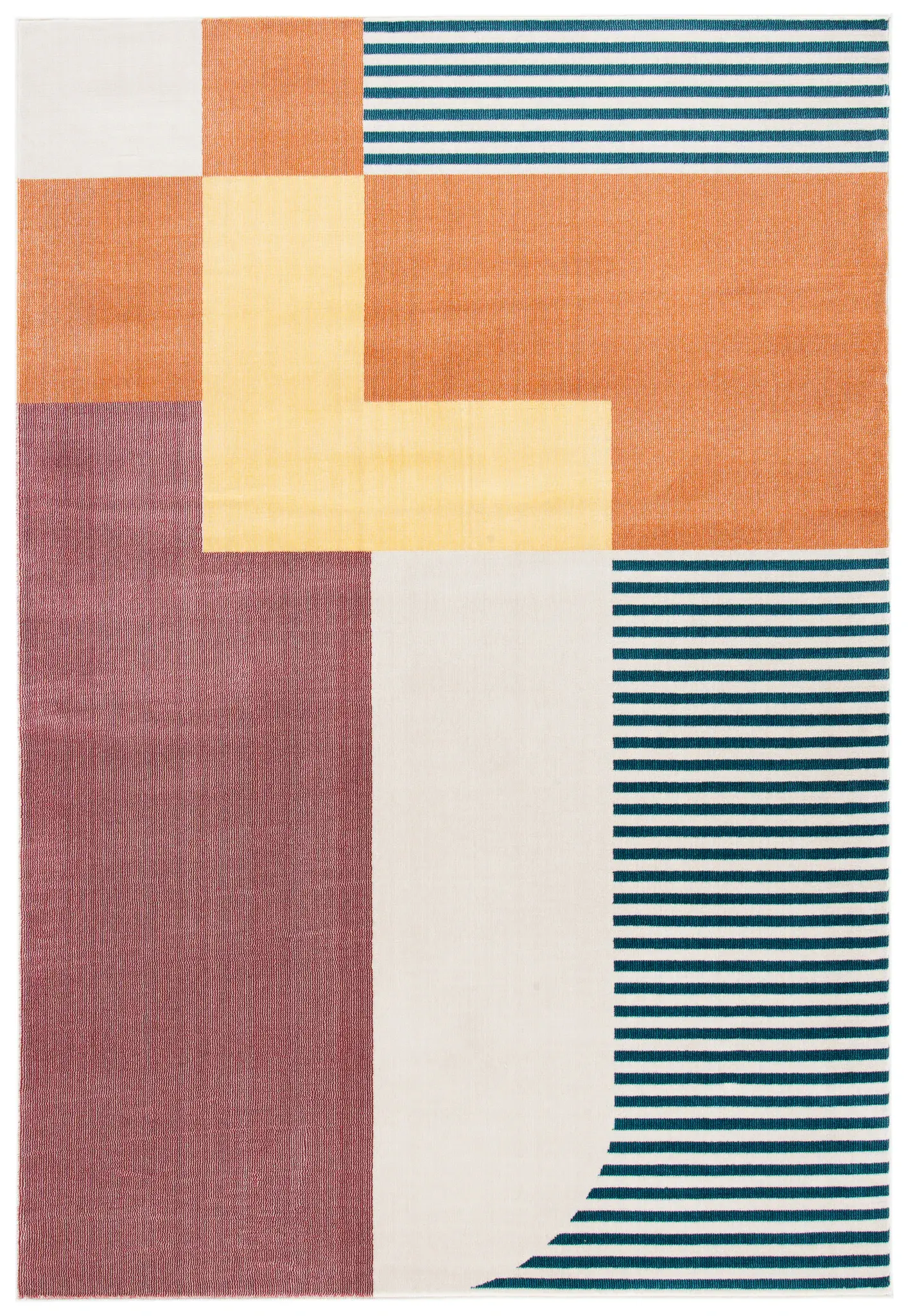 Orwell Color Block Arch Rug