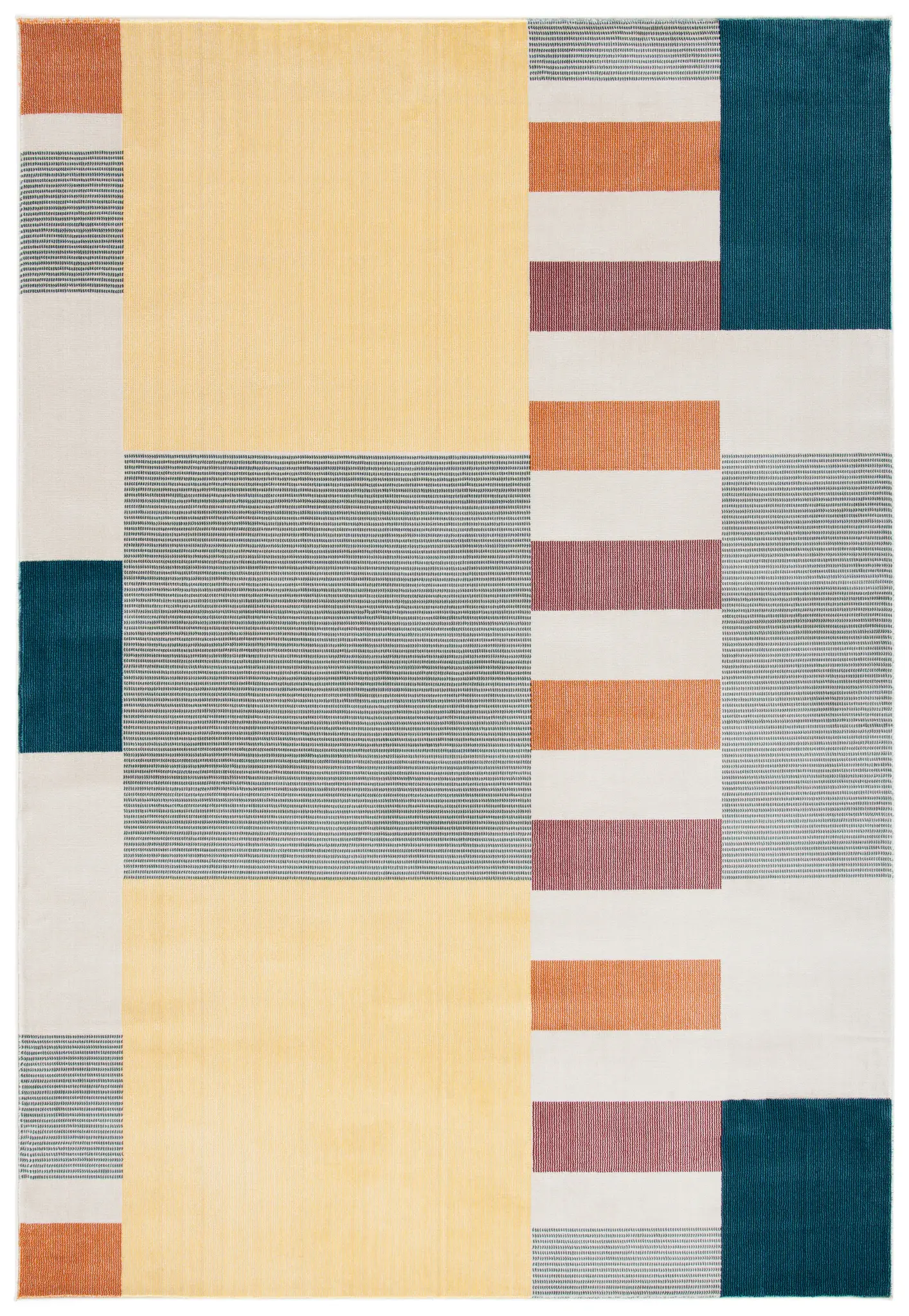 Orwell Block Grid Rug