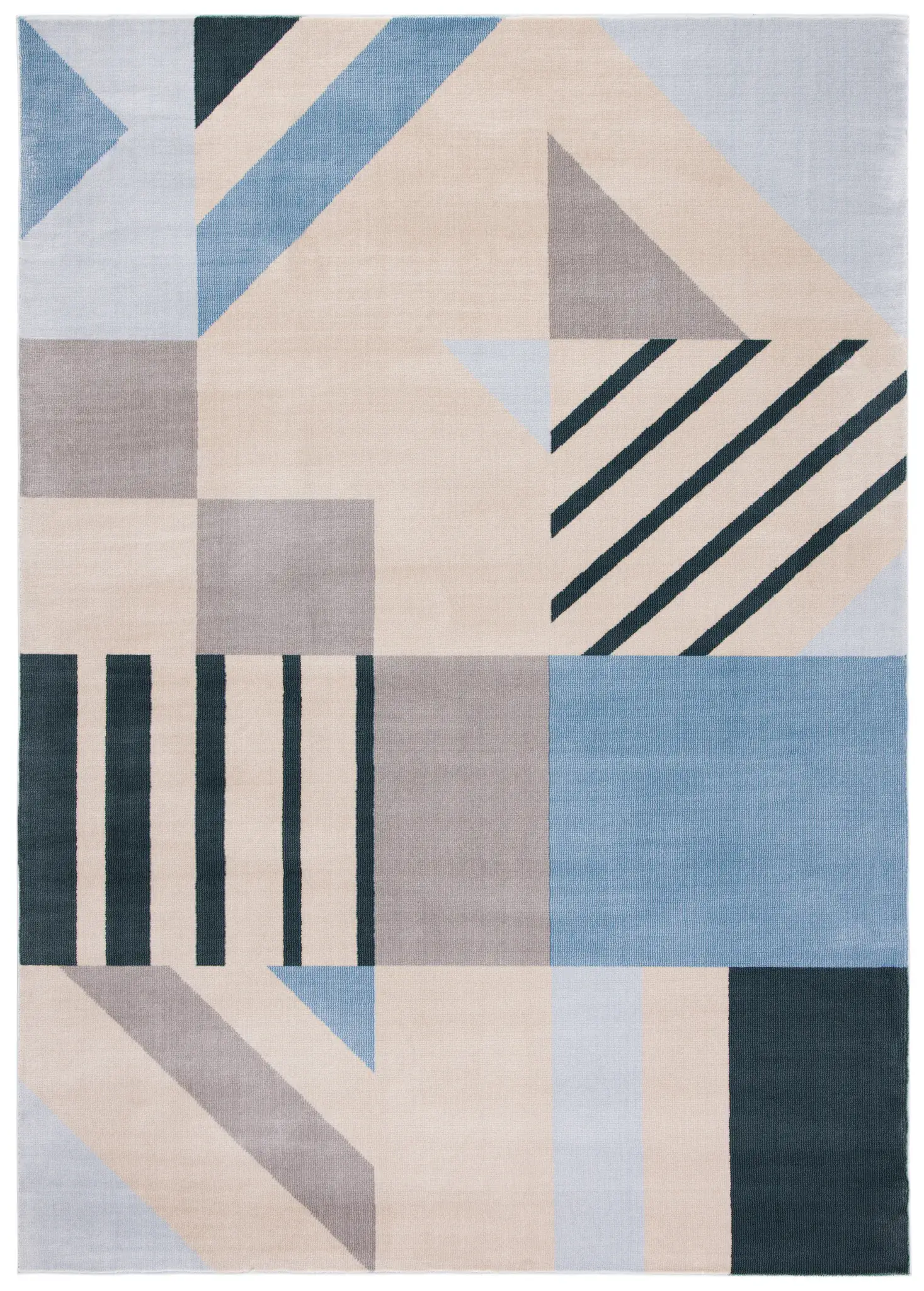 Orwell Abstract Geometric Rug