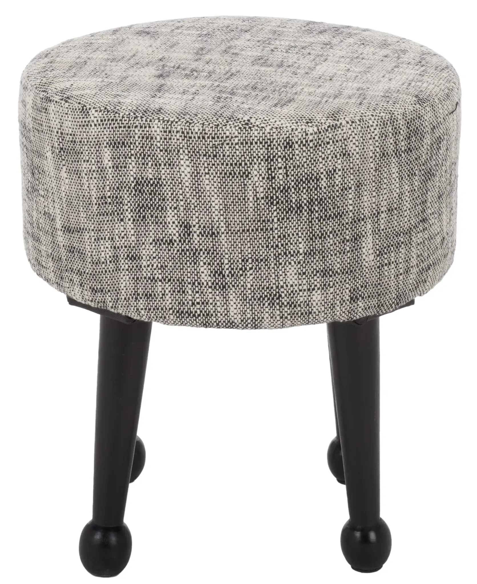 Esfir Round Wood Pouf