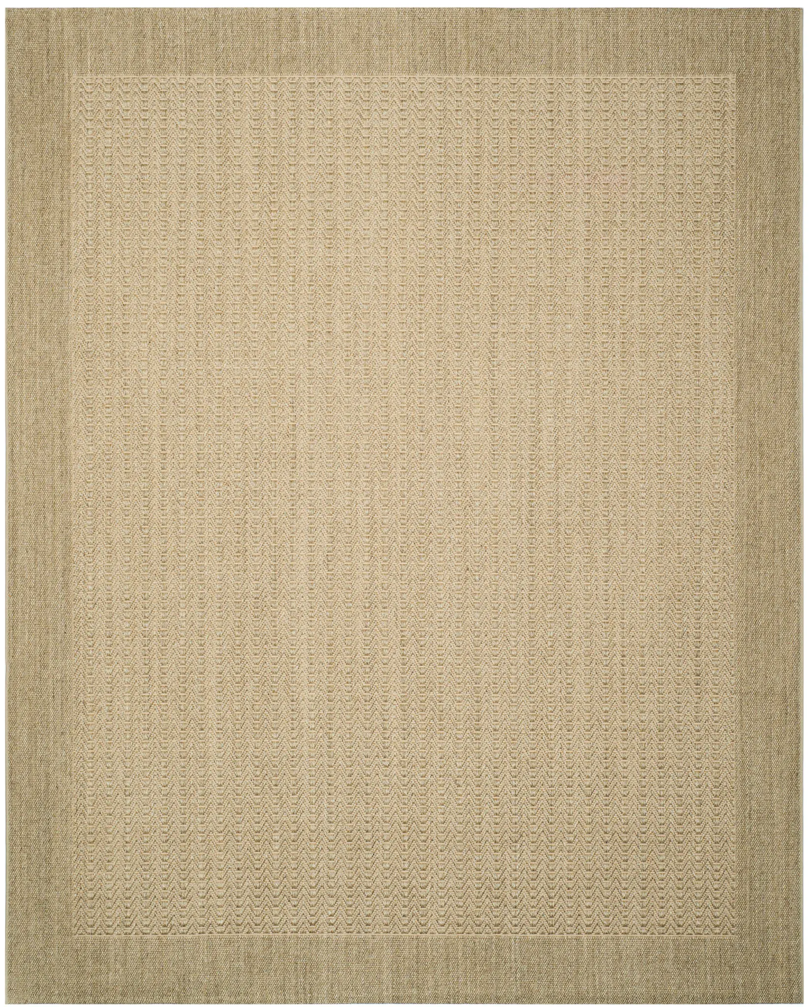 Palm Beach Chevron Bordered Jute Rug