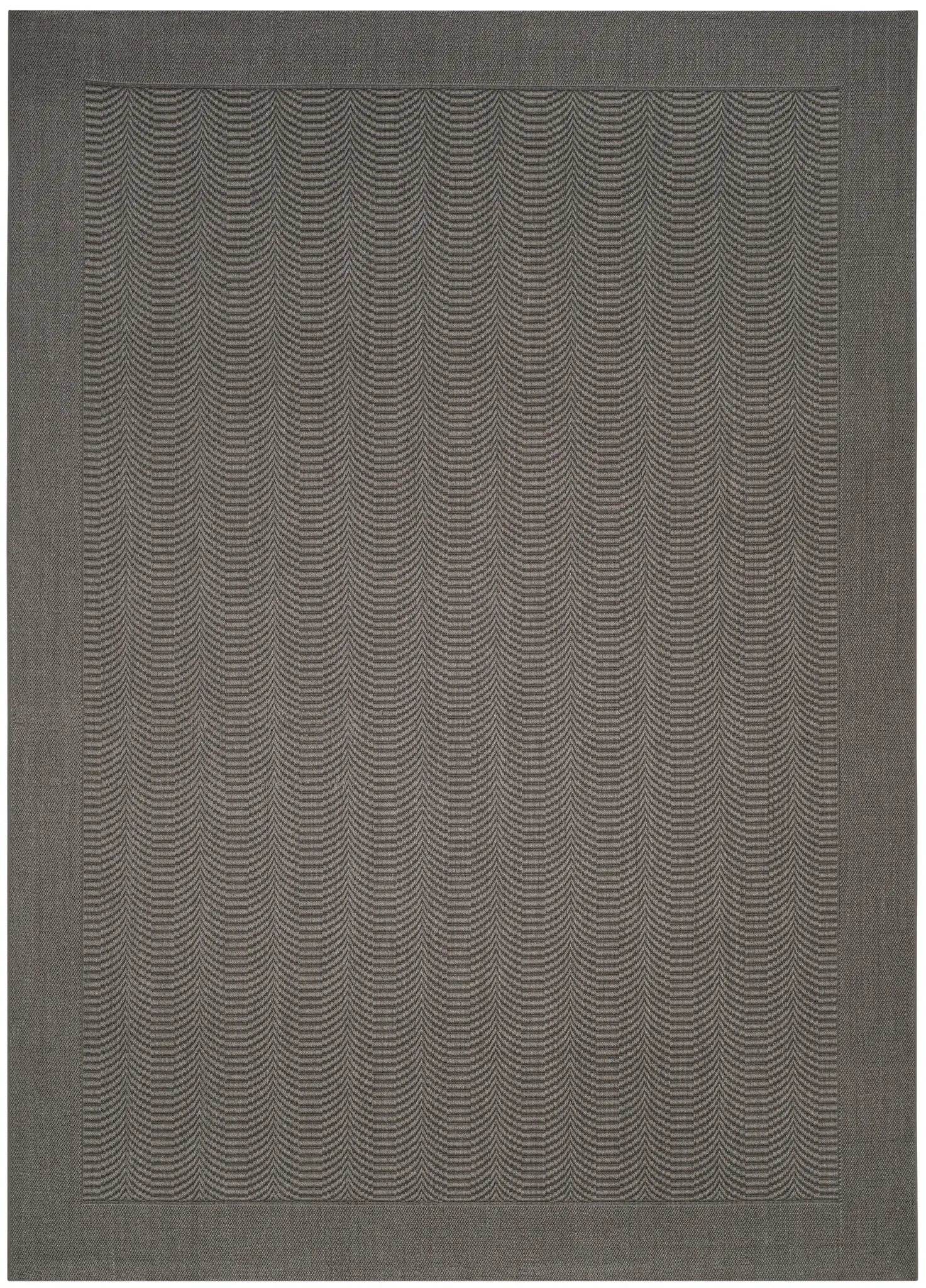 Palm Beach Scalloped Border Jute Rug