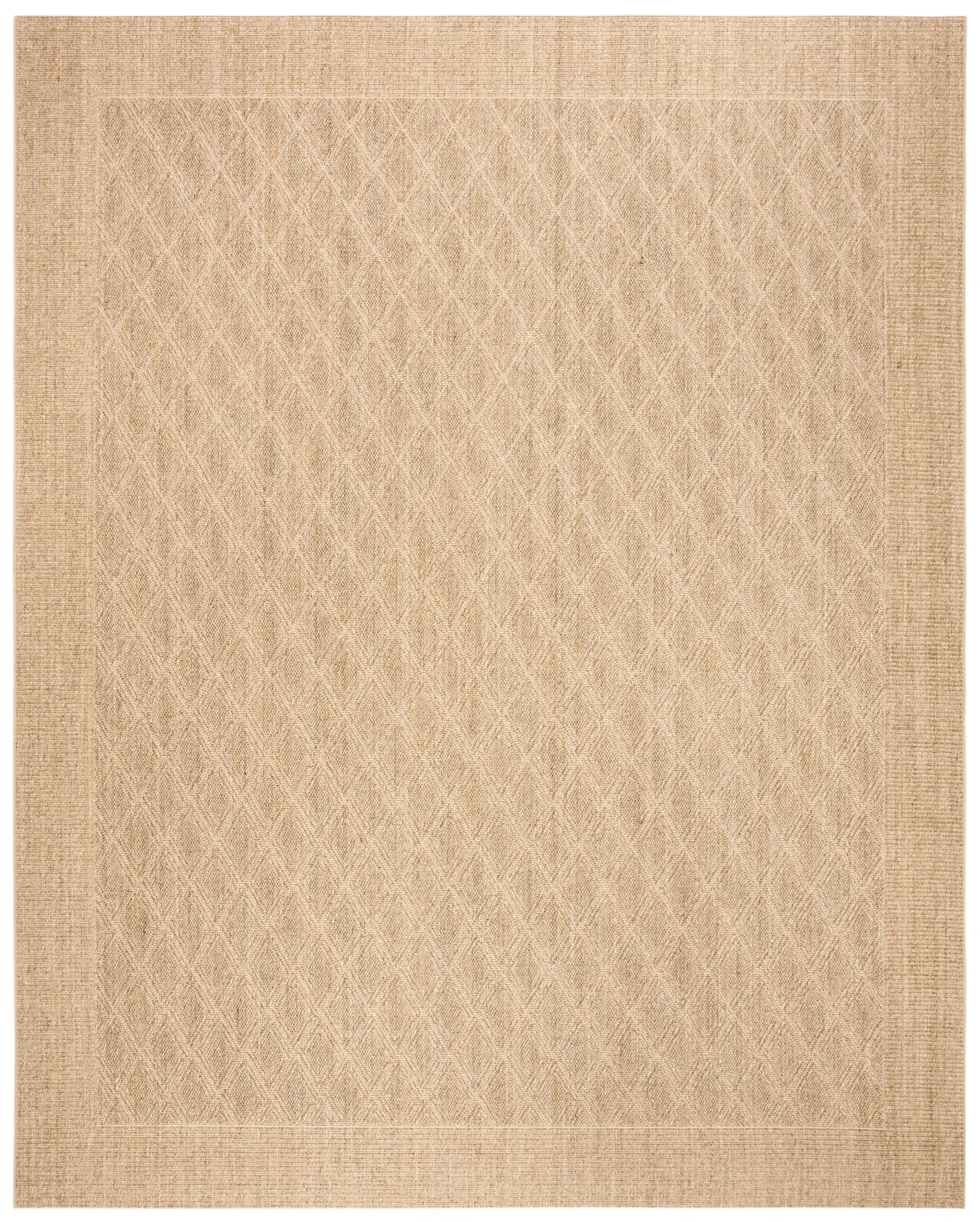 Palm Beach Diamond Border Rug