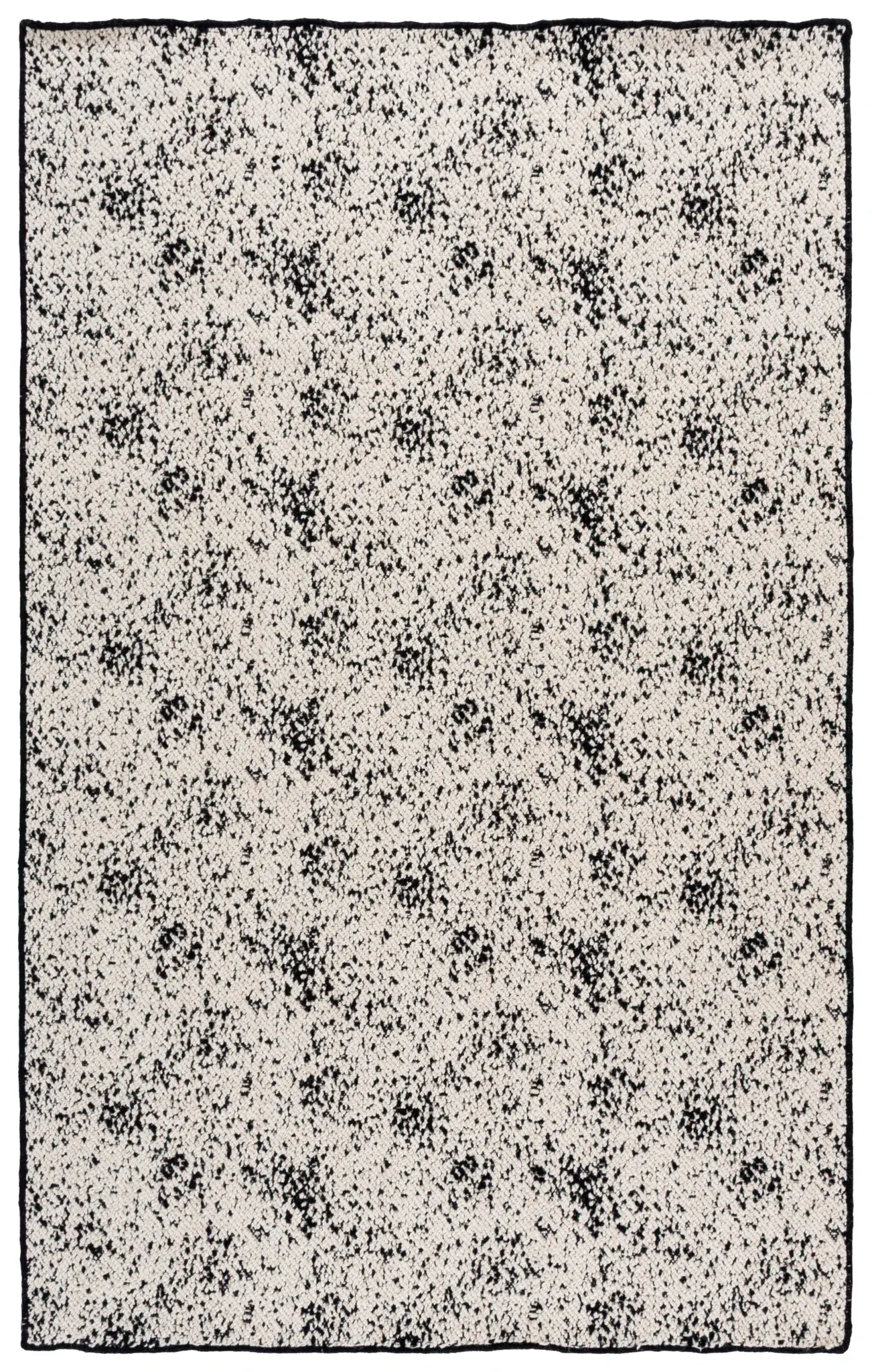 Speckled Abstract Wool Rug